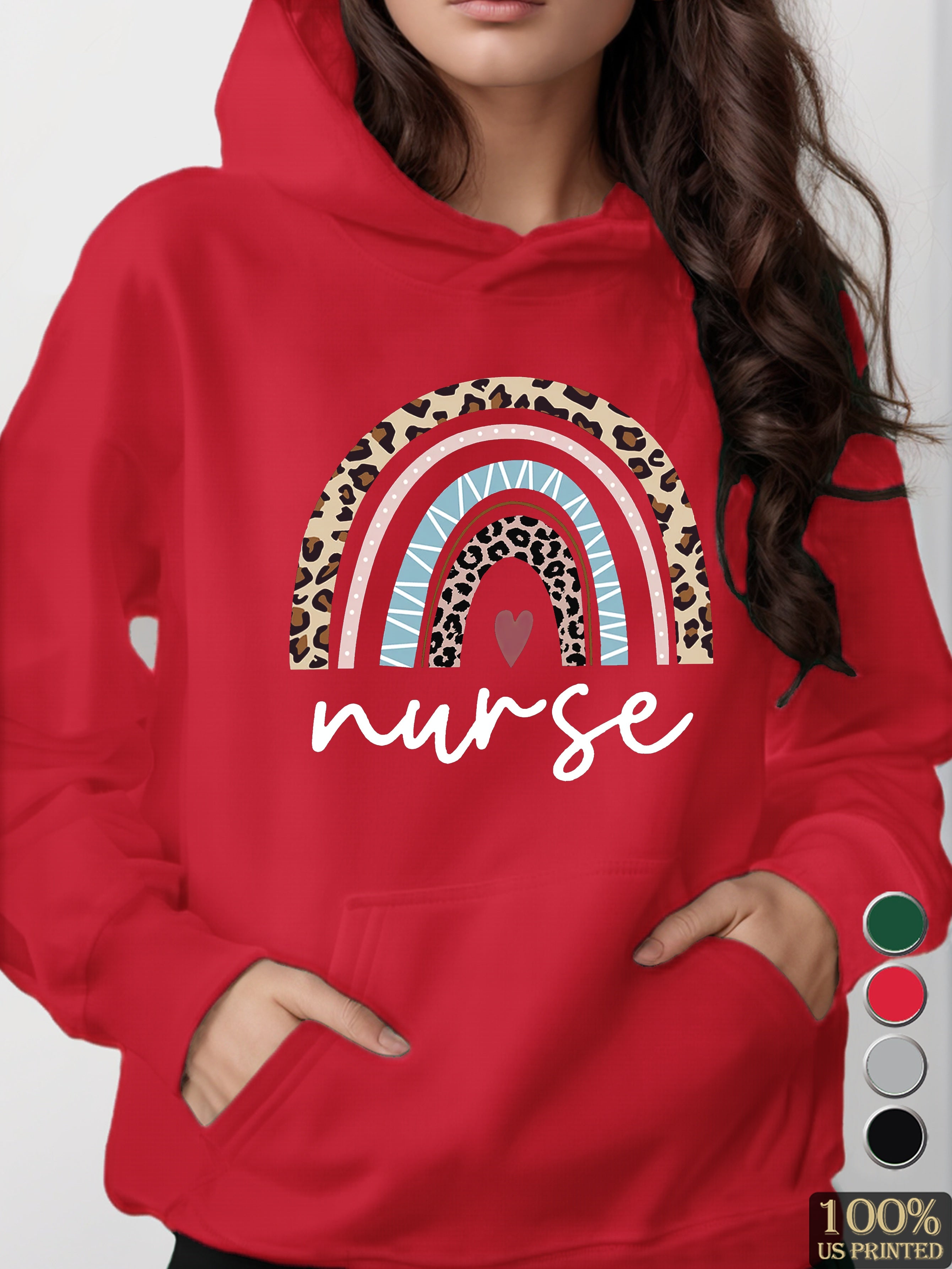 Nurse women's hooded sweatshirt