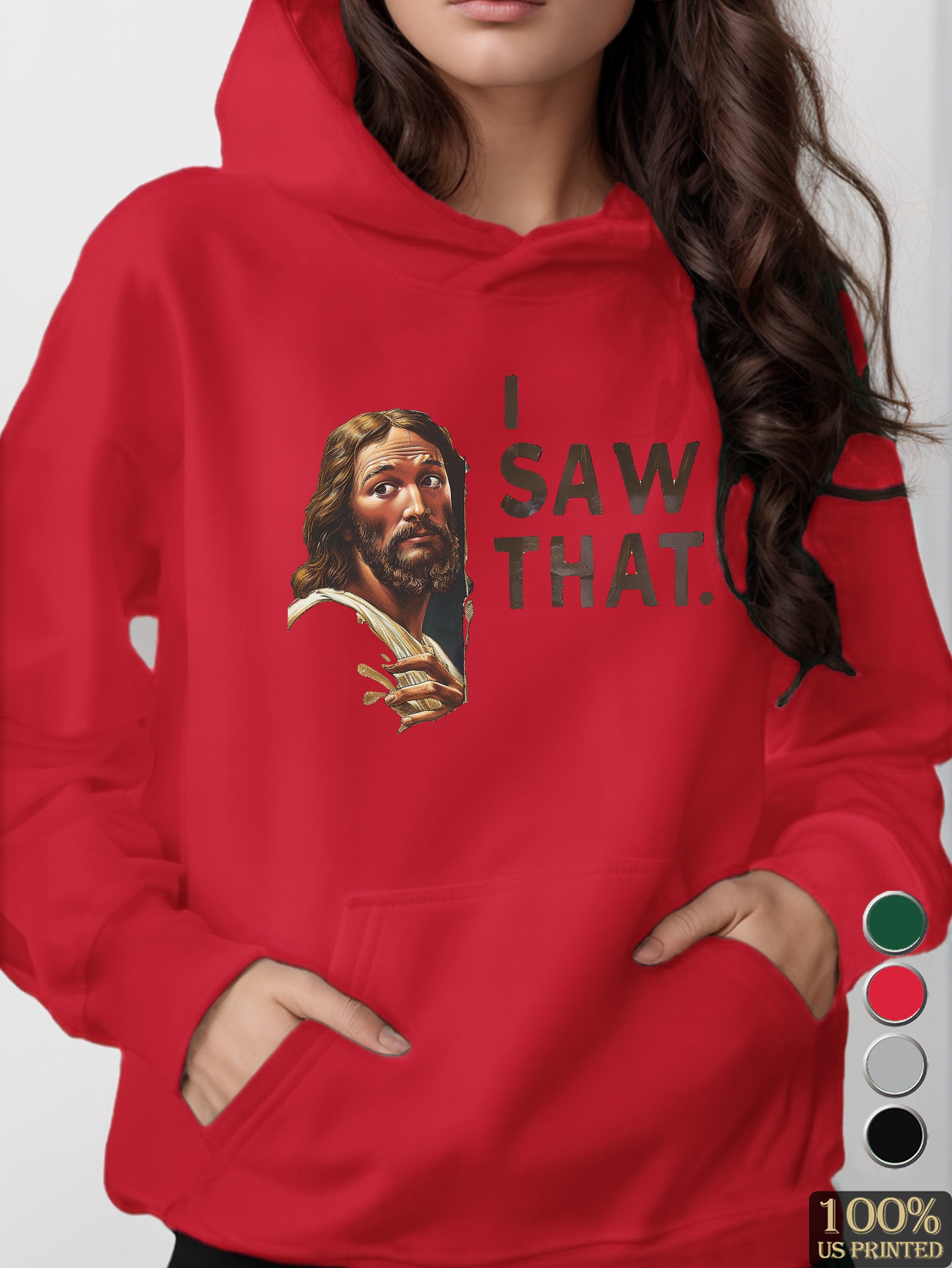 Jesus women's hooded sweatshirt