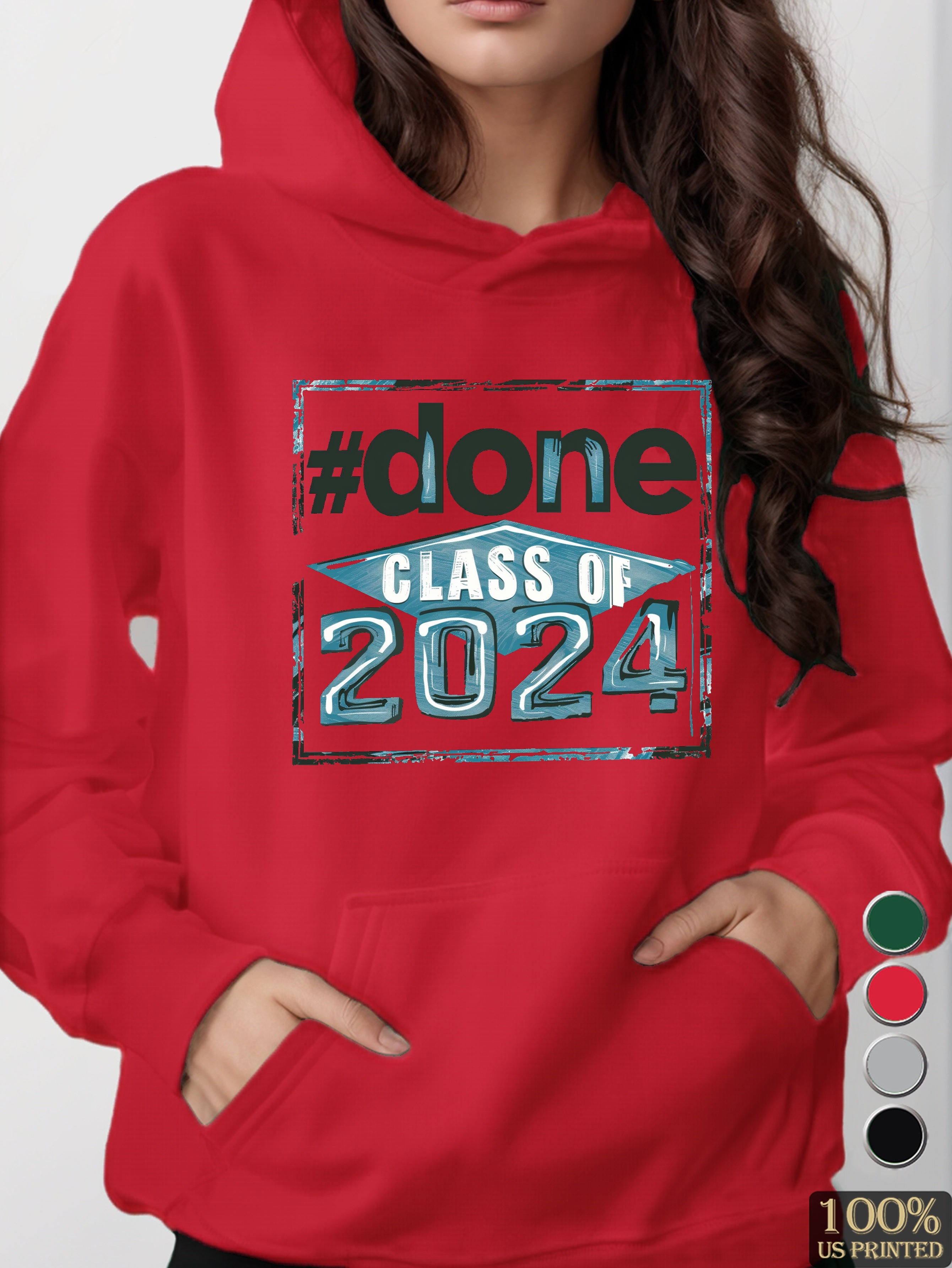 Celebrate Graduation 2024 women's hooded sweatshirt