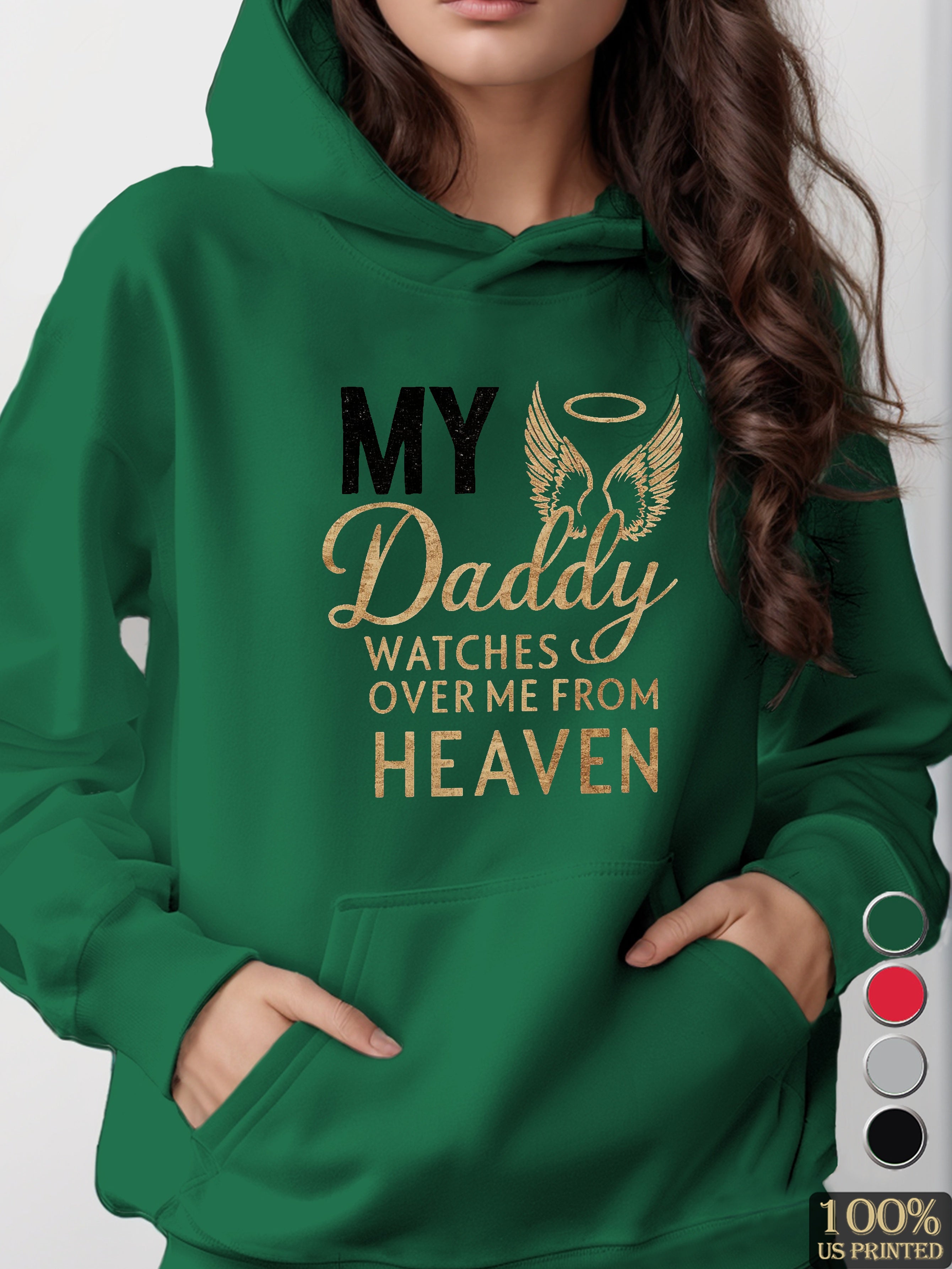 graphic women's hooded sweatshirt