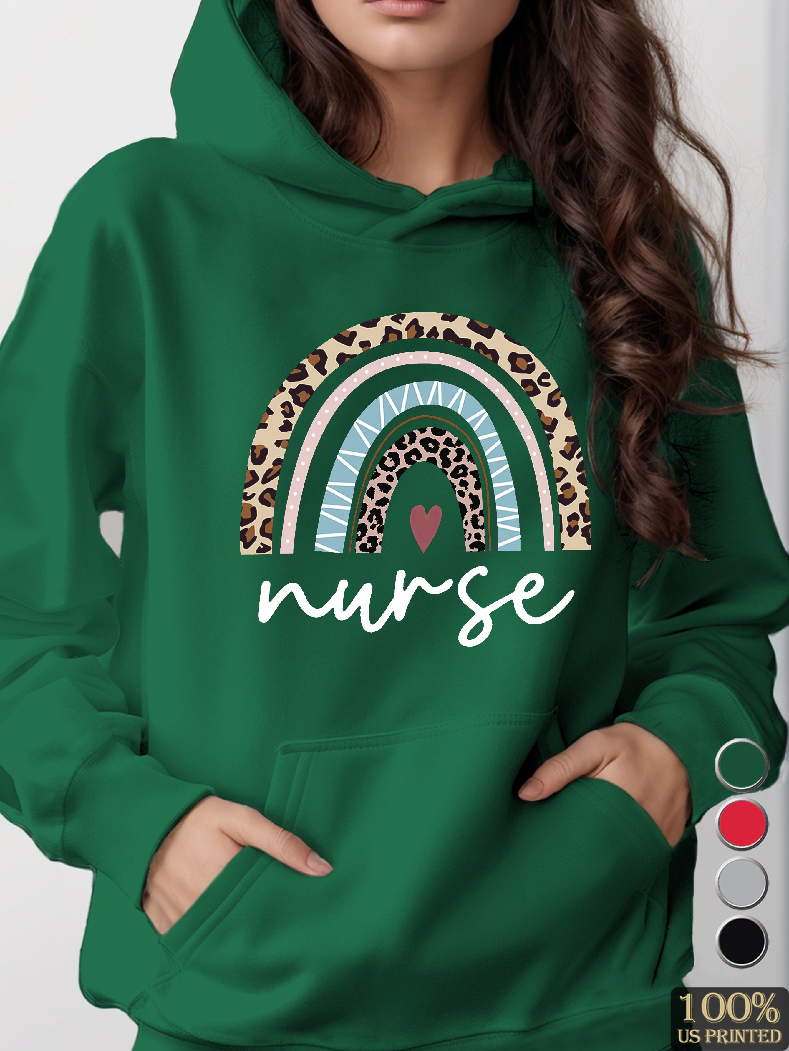 Nurse women's hooded sweatshirt