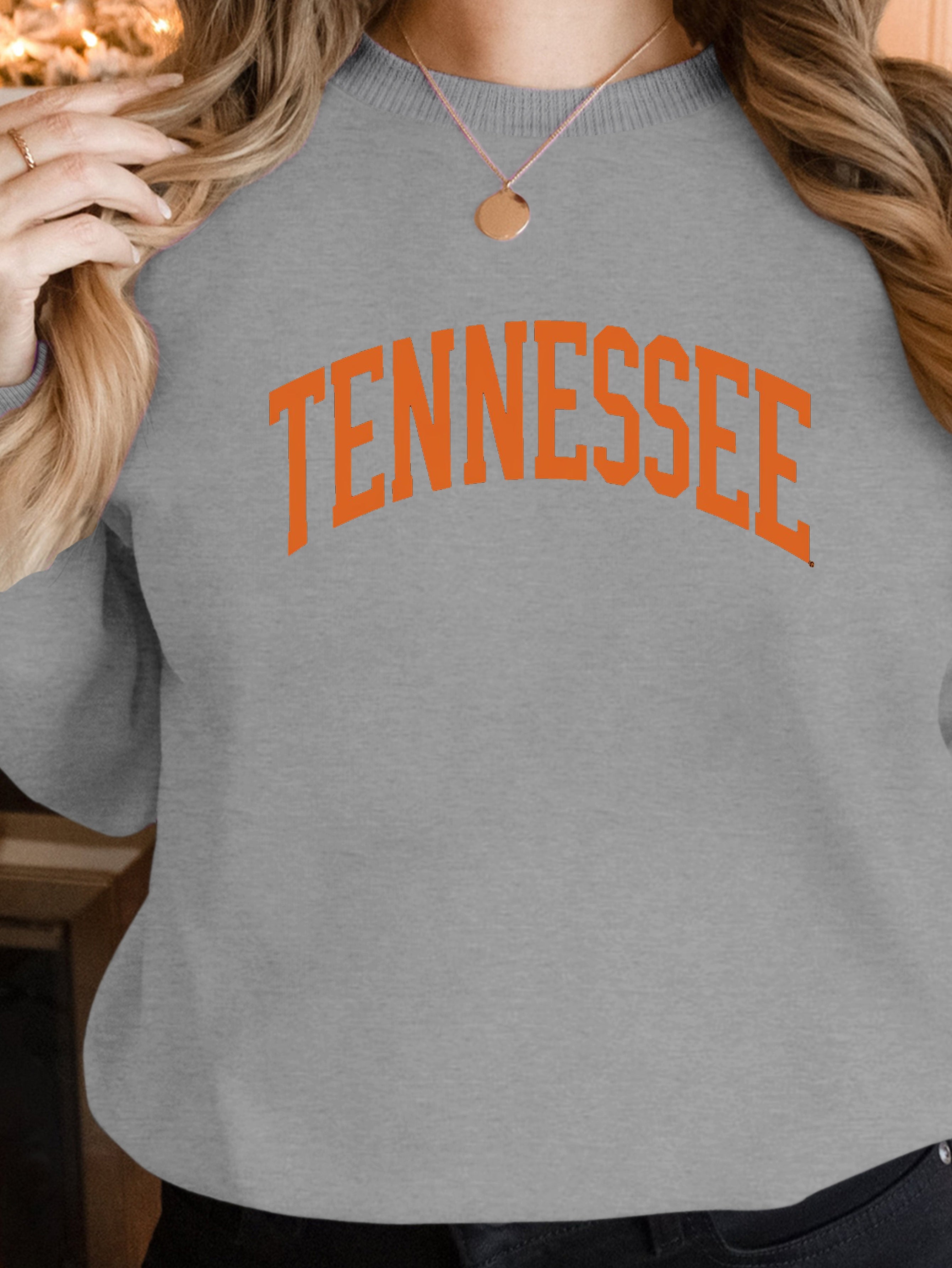 TENNESSEE typography illustration women's sweatshirts