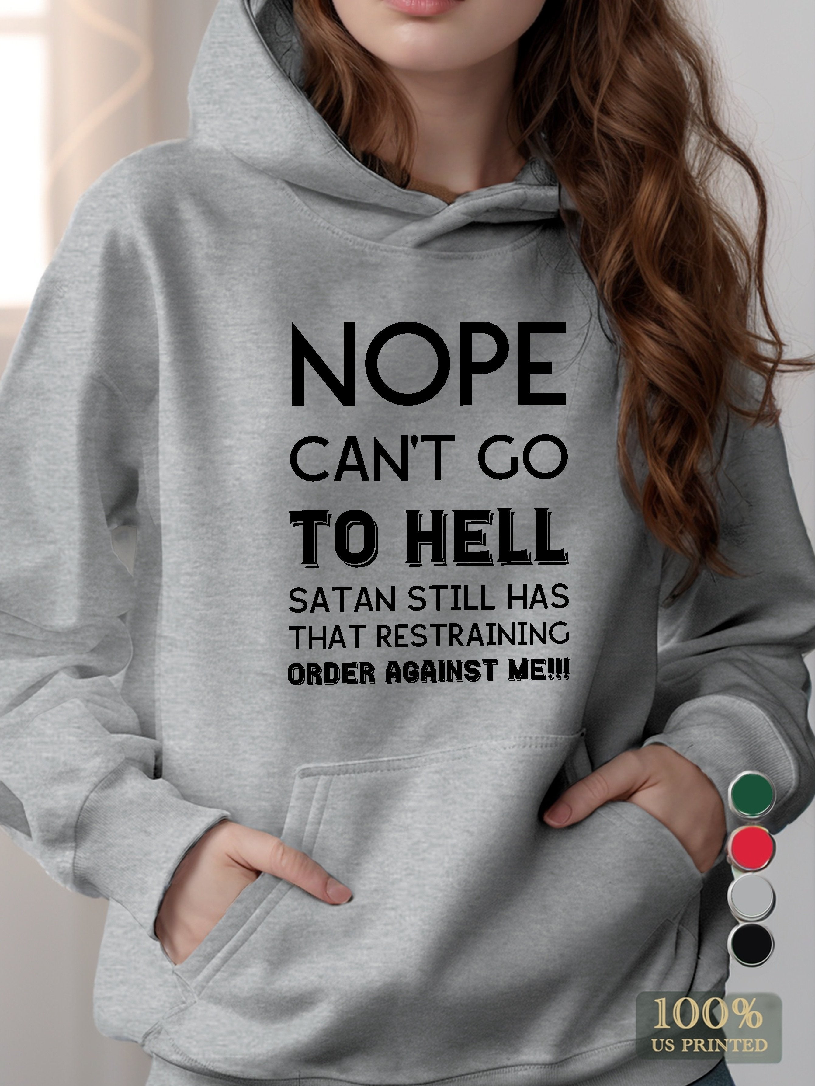 graphic women's hooded sweatshirt