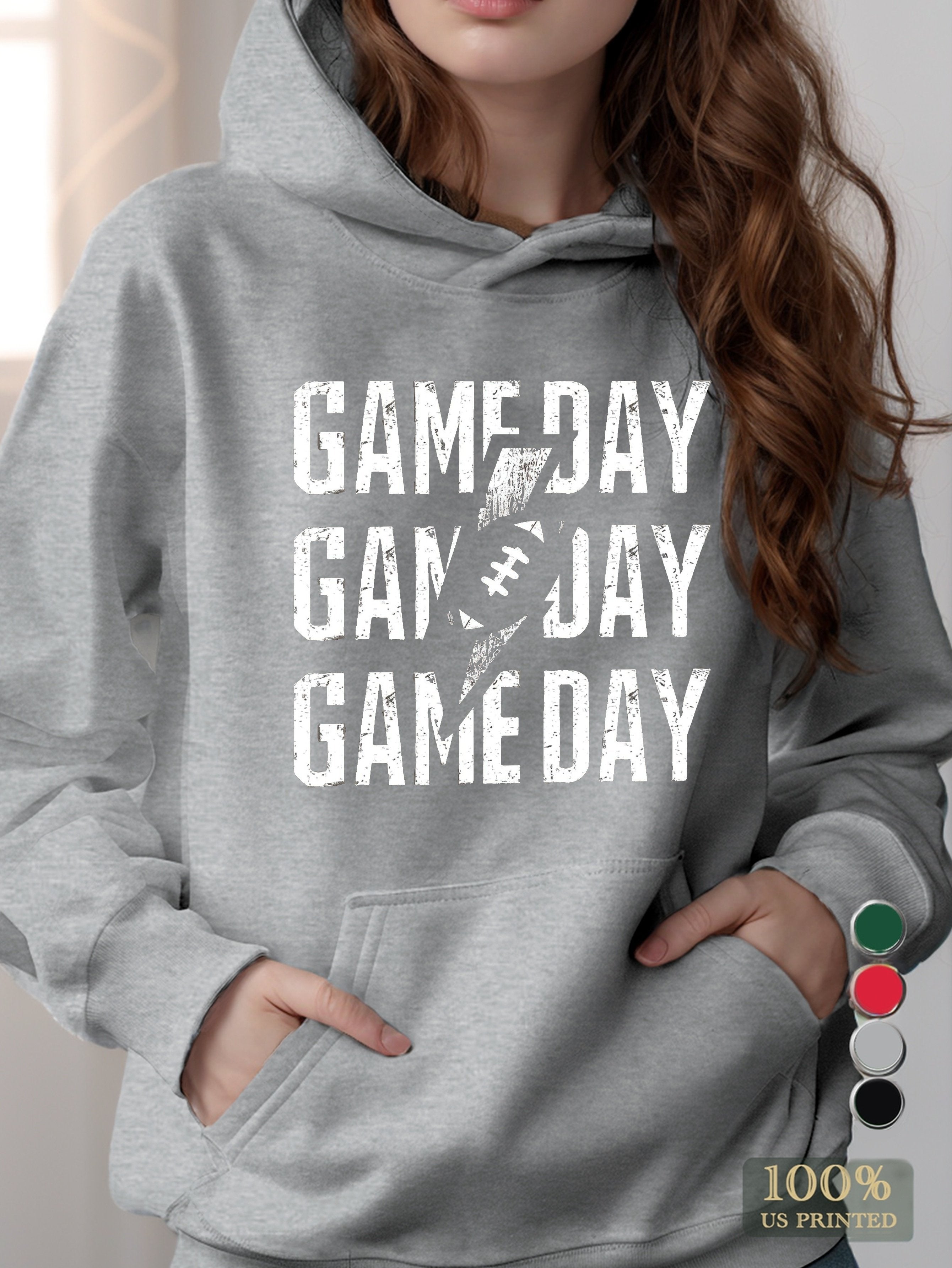 GAME DAY women's hooded sweatshirt