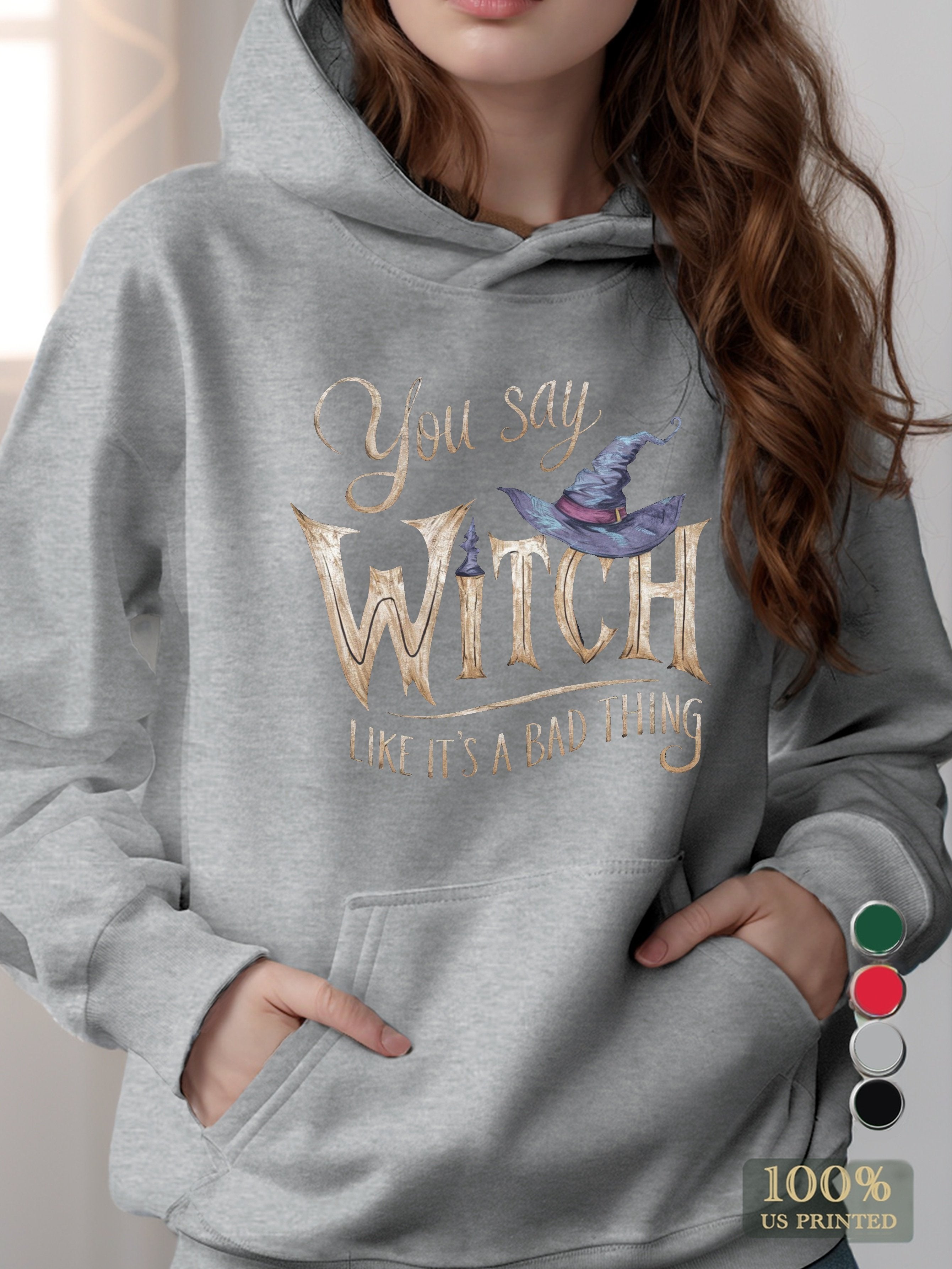 graphic women's hooded sweatshirt