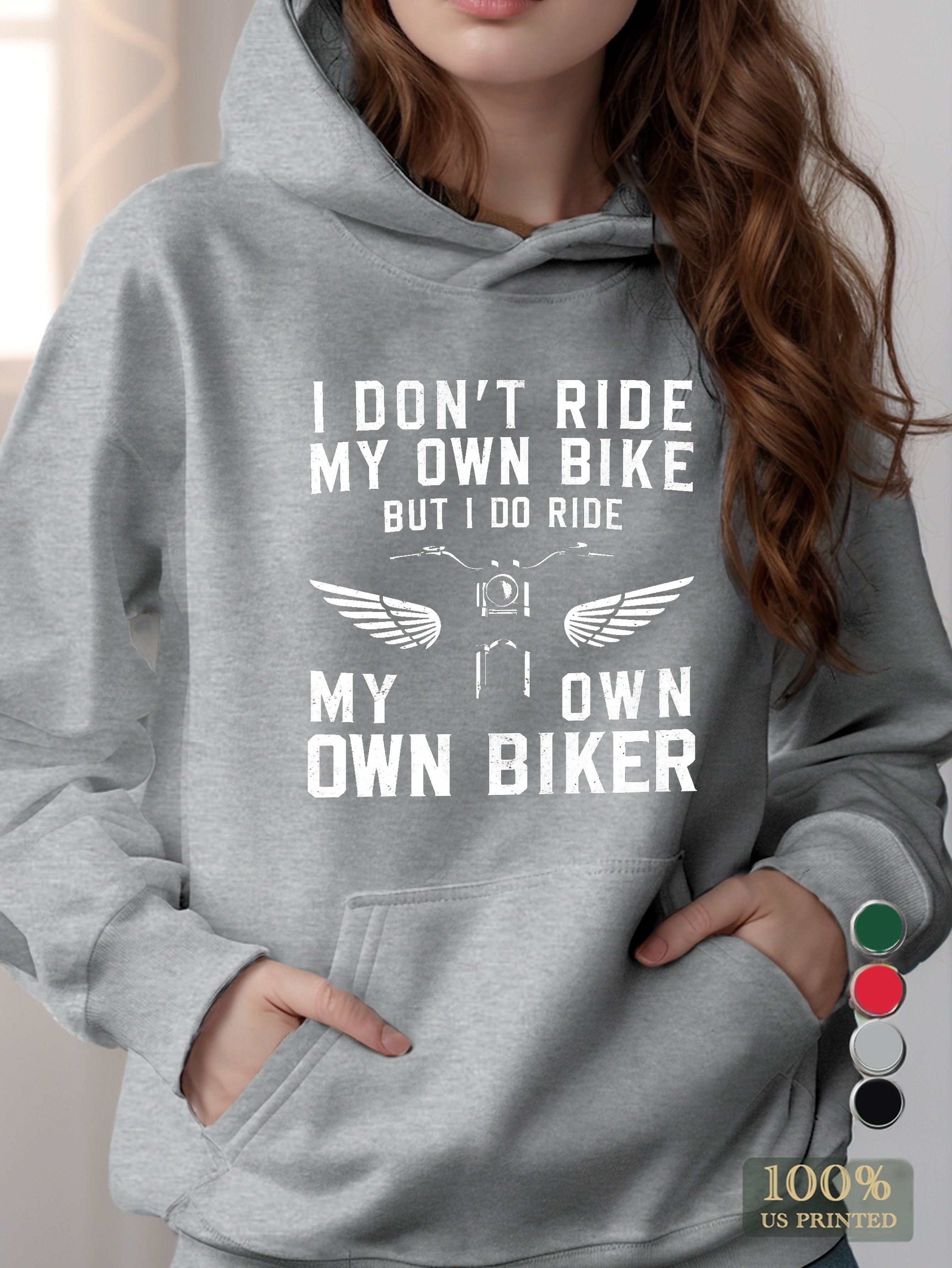 graphic women's hooded sweatshirt