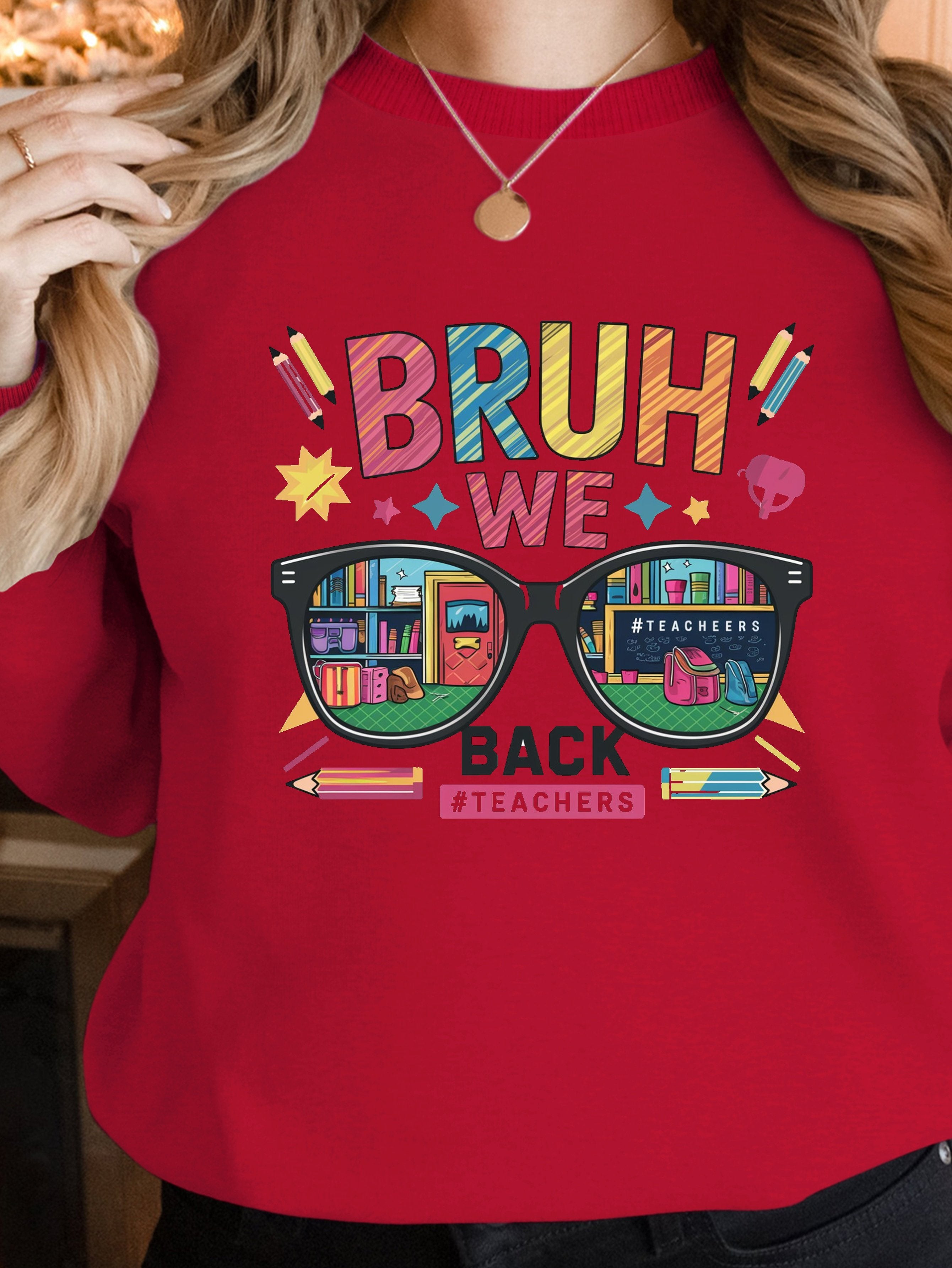 bruh we back women's sweatshirts