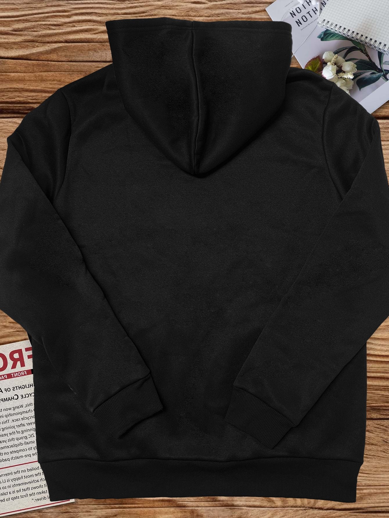 MY PAST Men's hooded sweatshirt