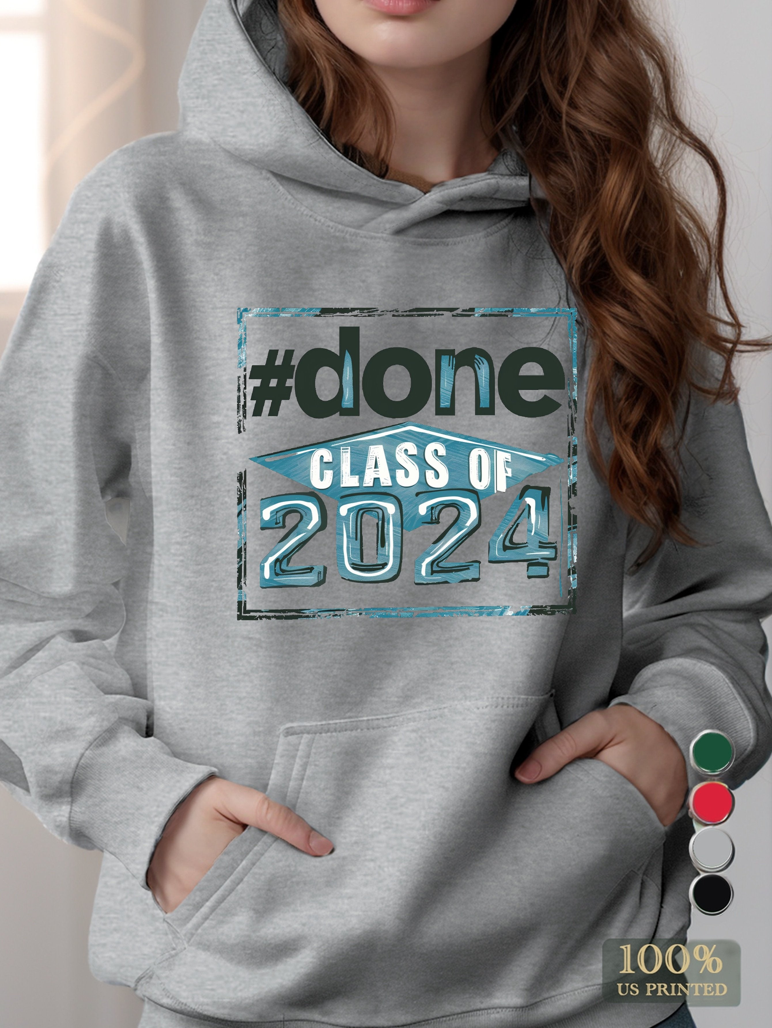 Celebrate Graduation 2024 women's hooded sweatshirt