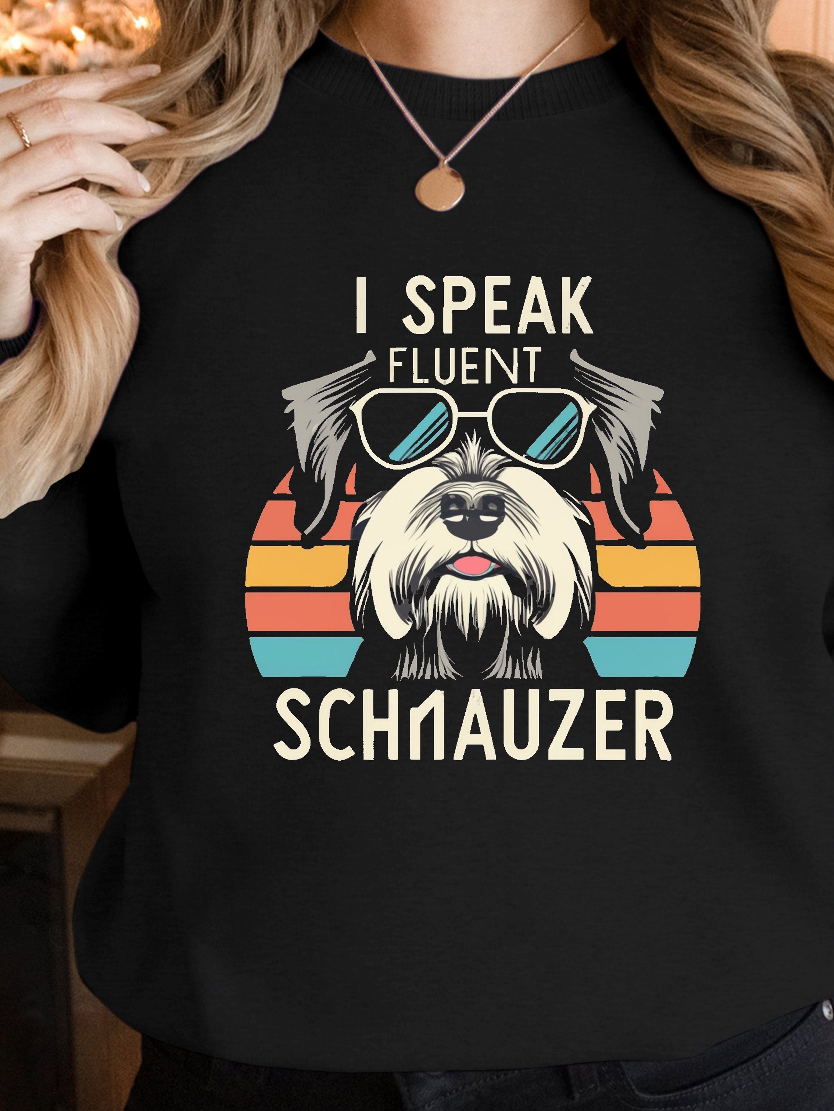 Fluent Schnauzer Style women's sweatshirts