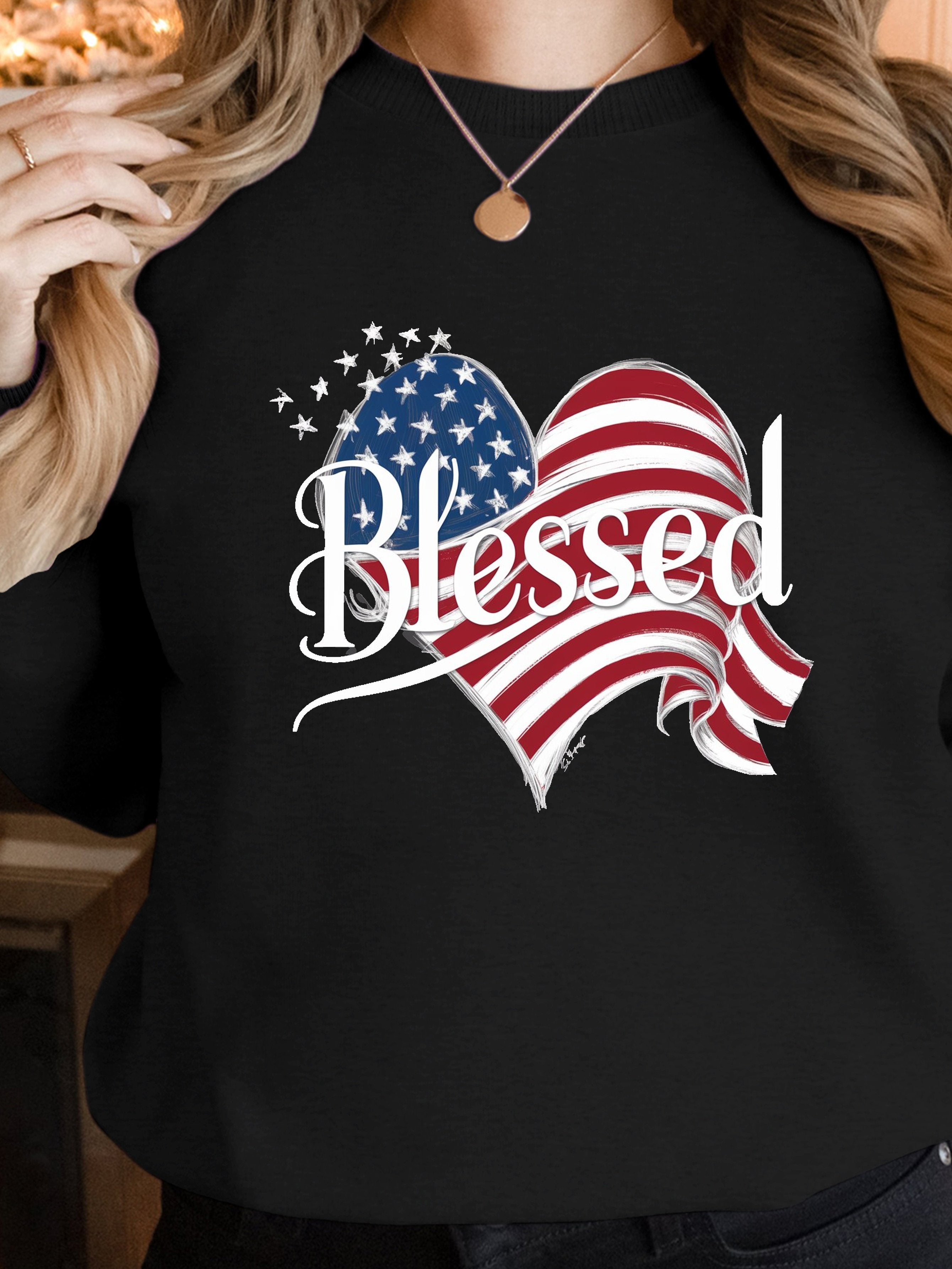 blessed women's sweatshirts