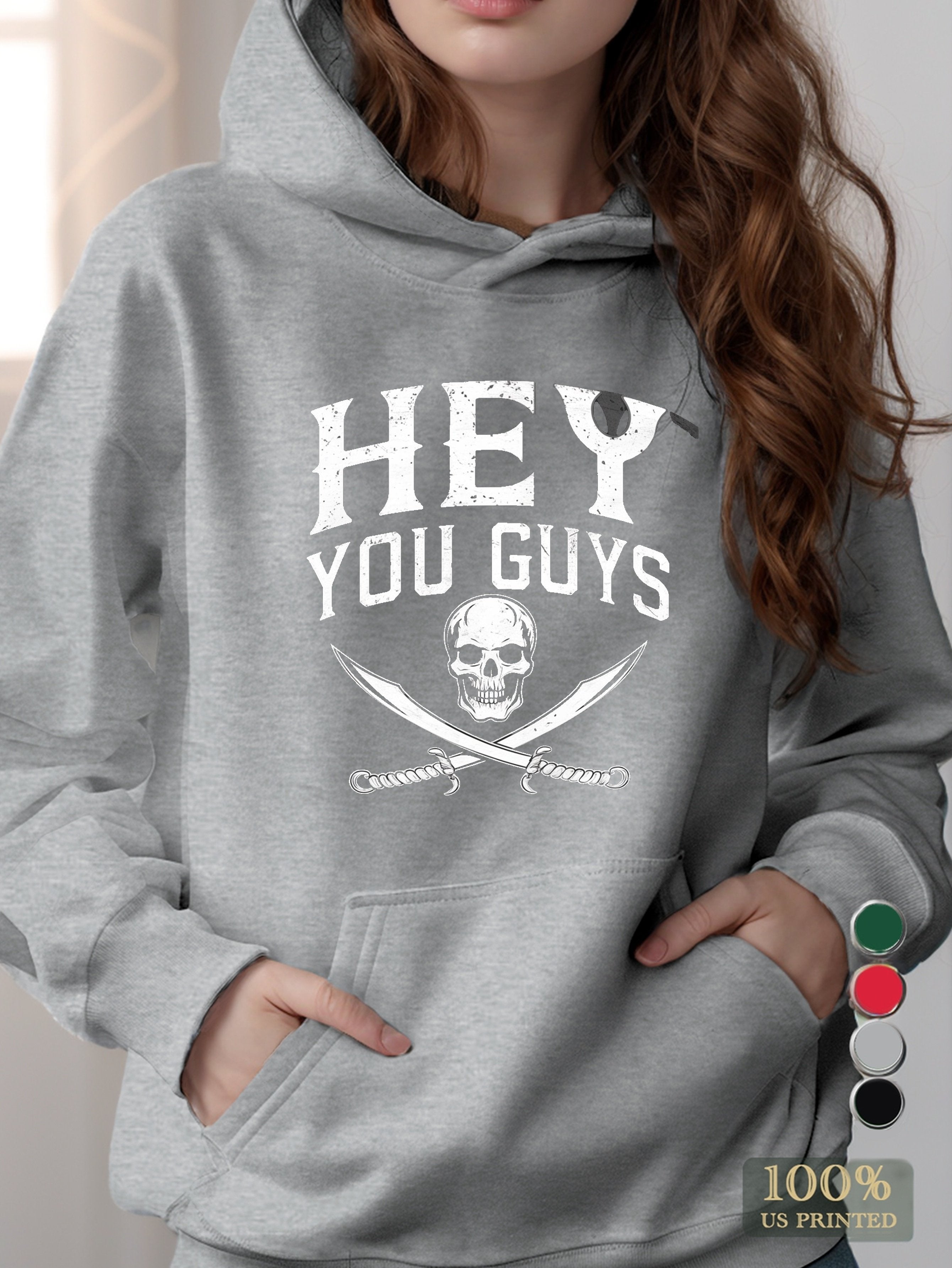 graphic women's hooded sweatshirt