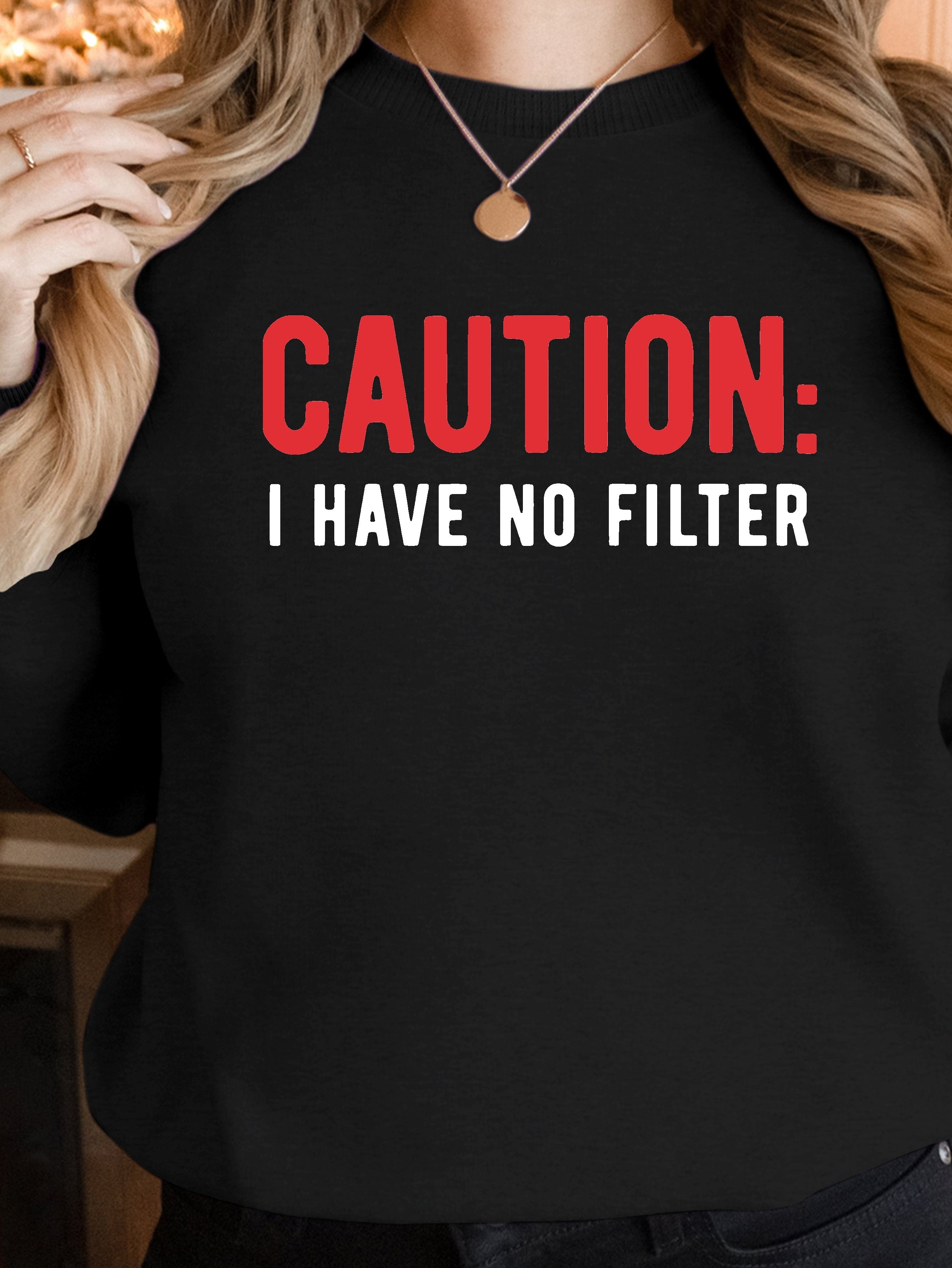 CAUTION women's sweatshirts