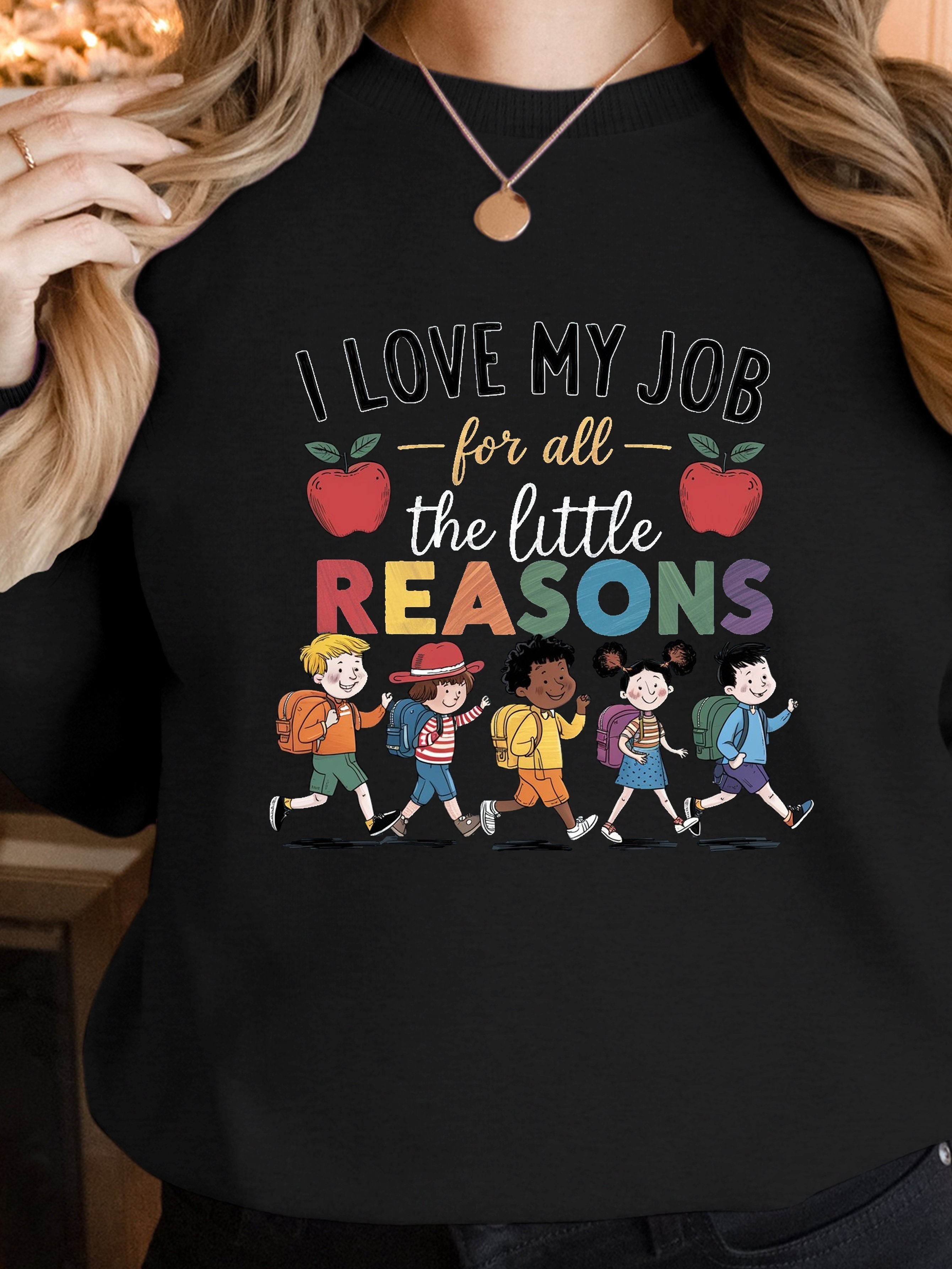 I LOVE MY JOB women's sweatshirts