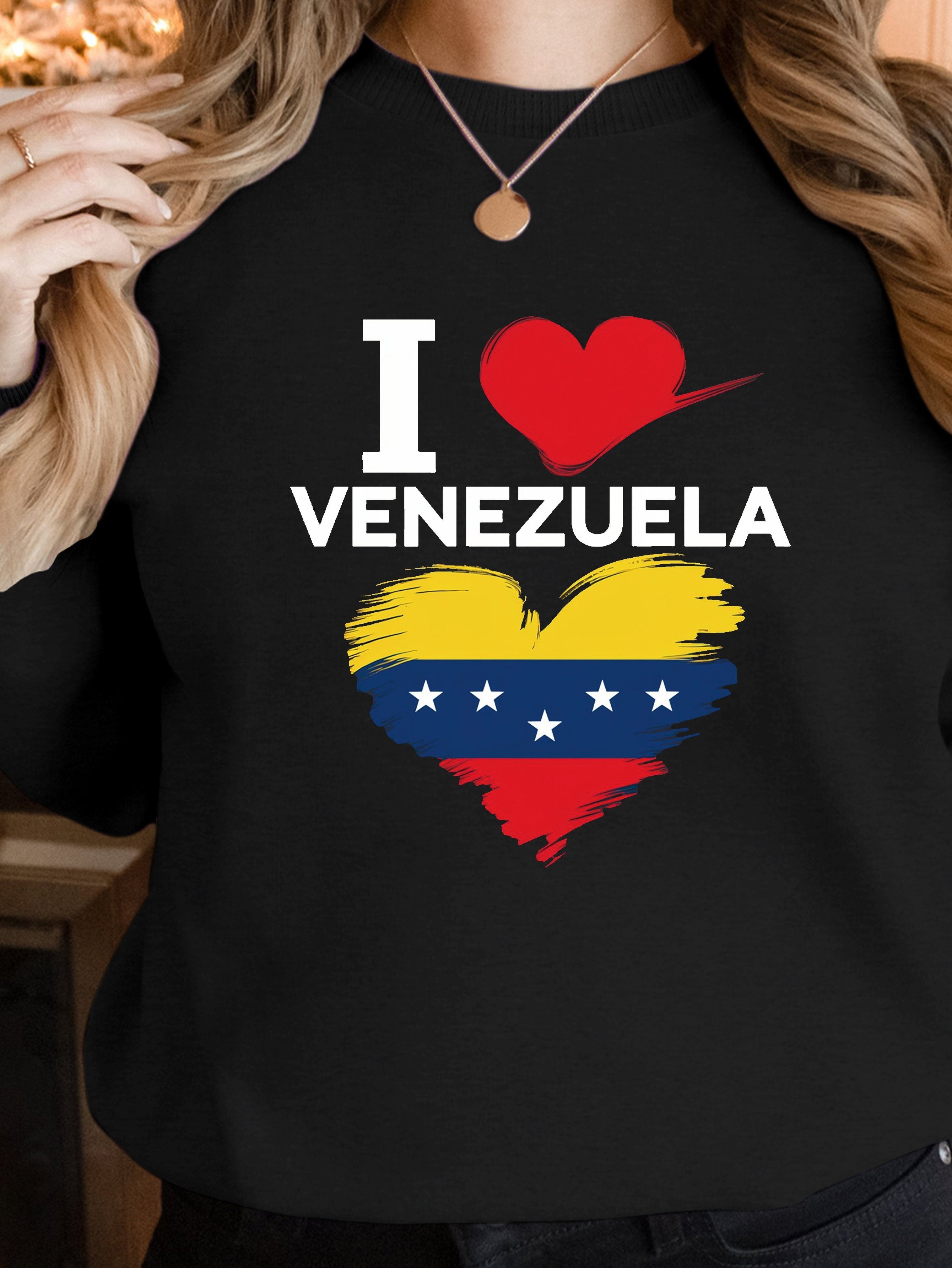 I VENEZUELA women's sweatshirts