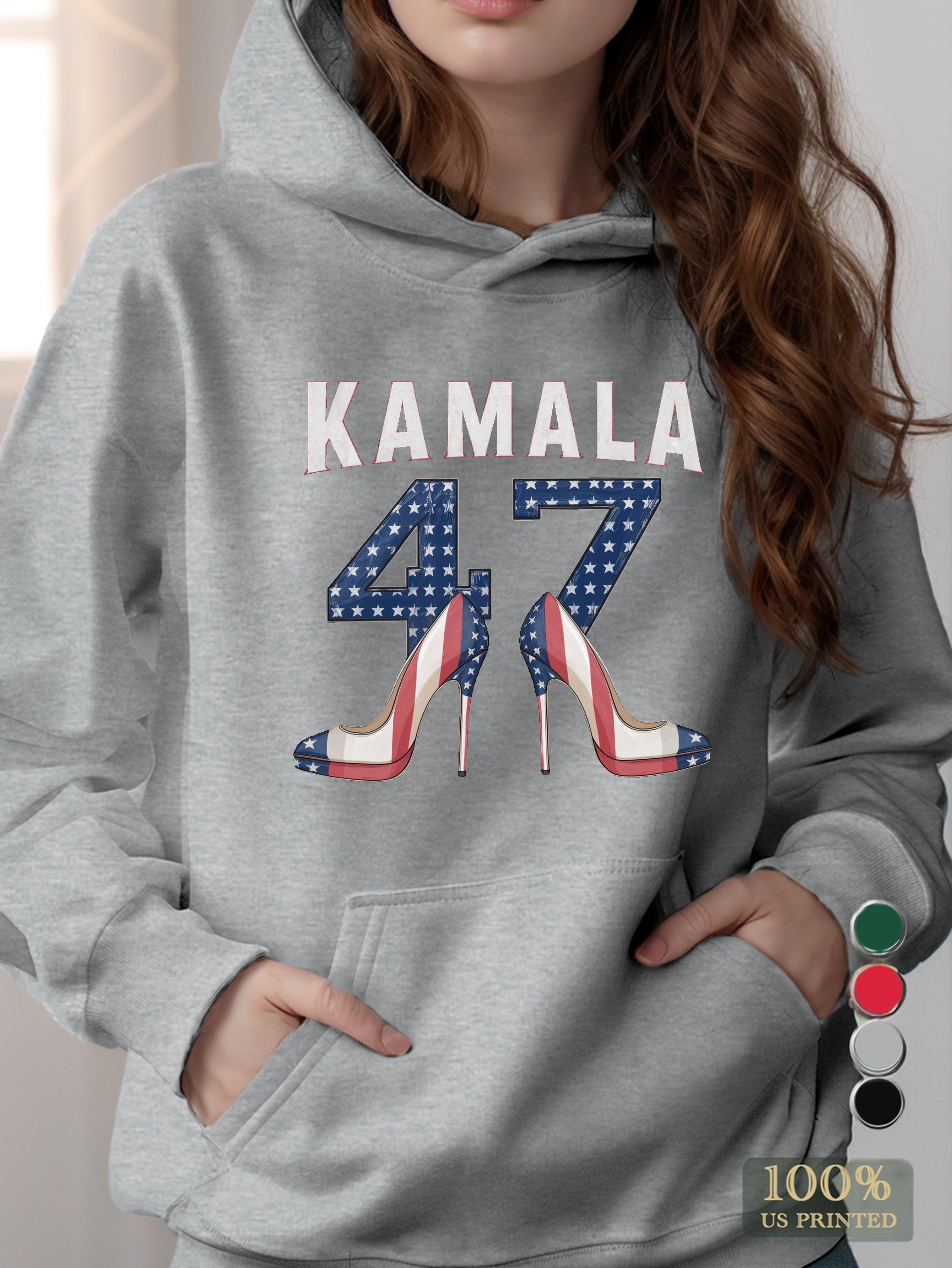 KAMALA 47 high heeled shoes women's hooded sweatshirt