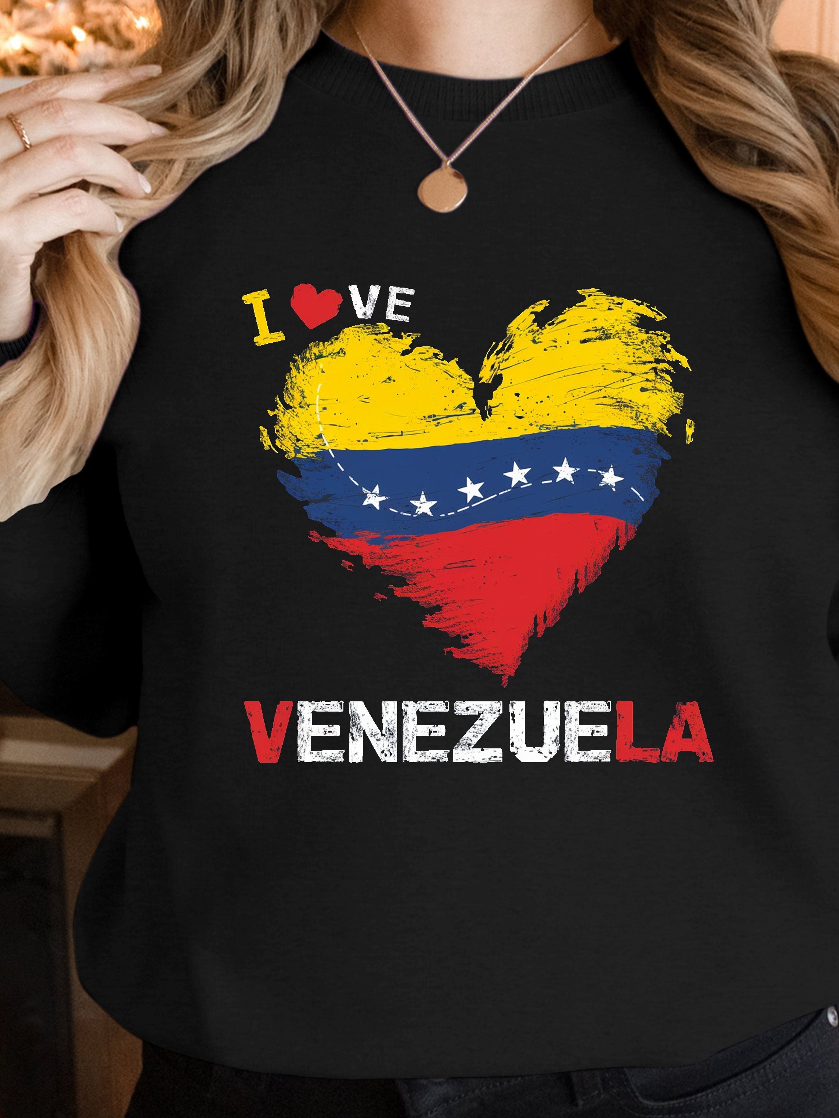 I LOVE VENEZUELA women's sweatshirts