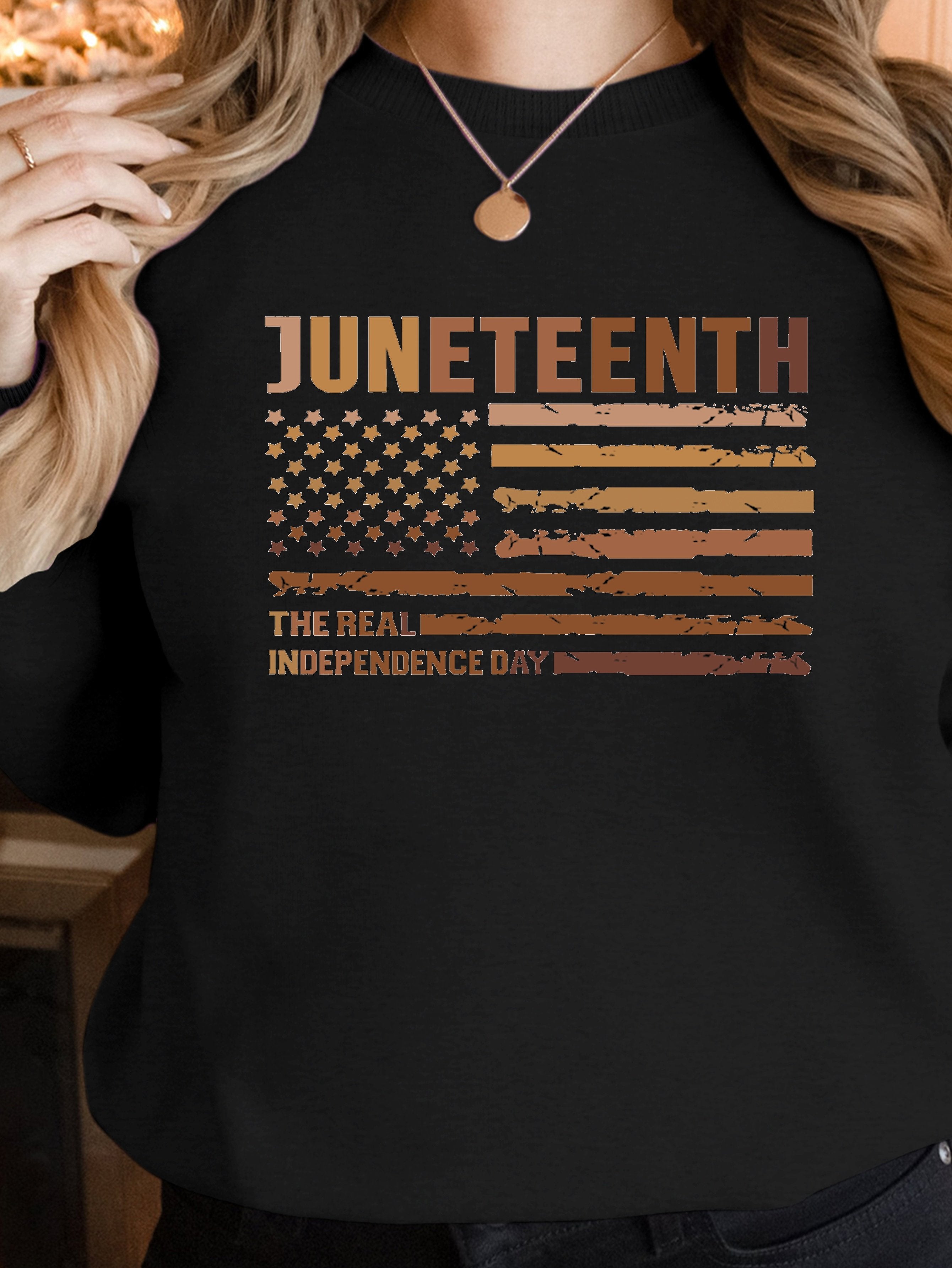 juneteenth women's sweatshirts