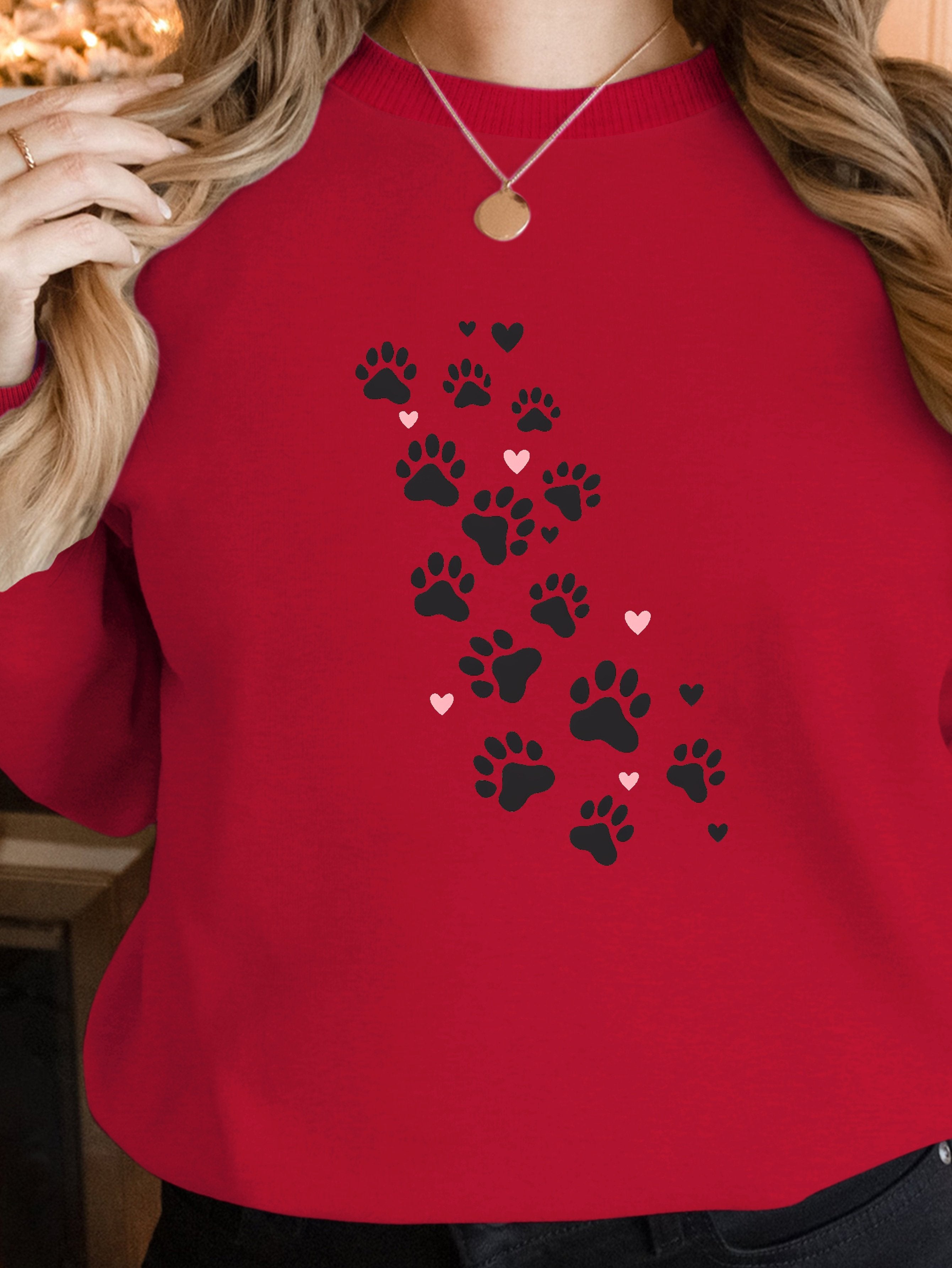 Love Footprints women's sweatshirts