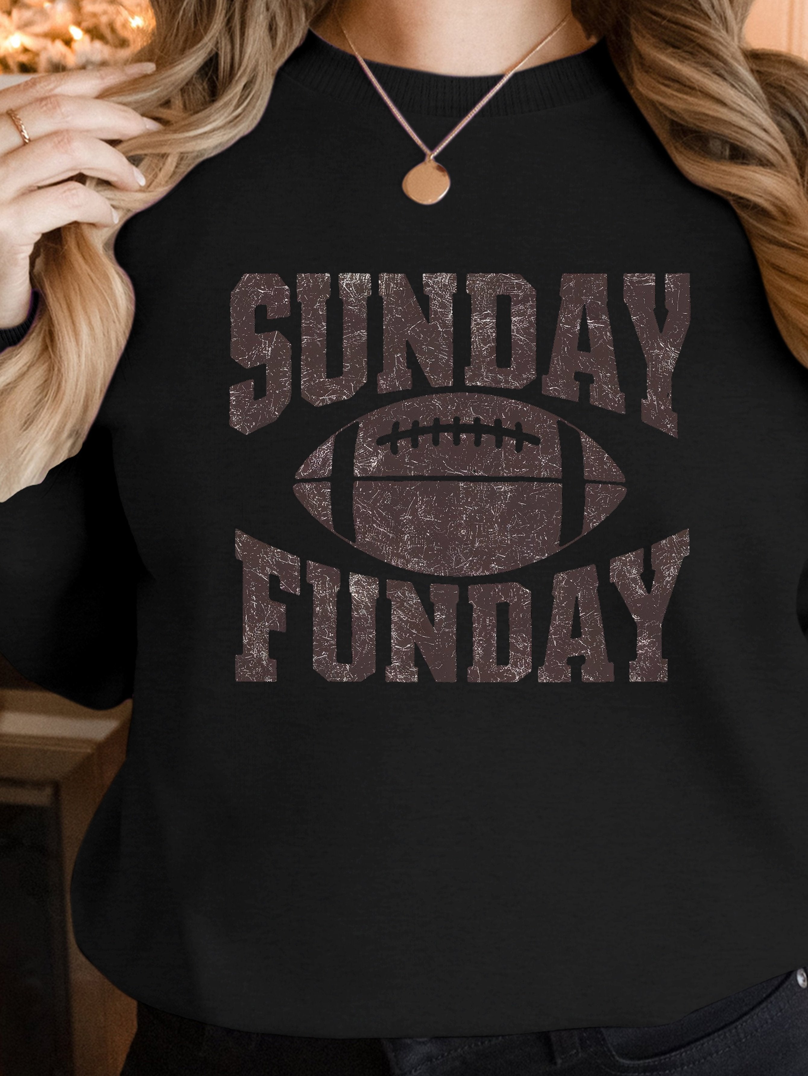 SUNDAY FUNDAY women's sweatshirts