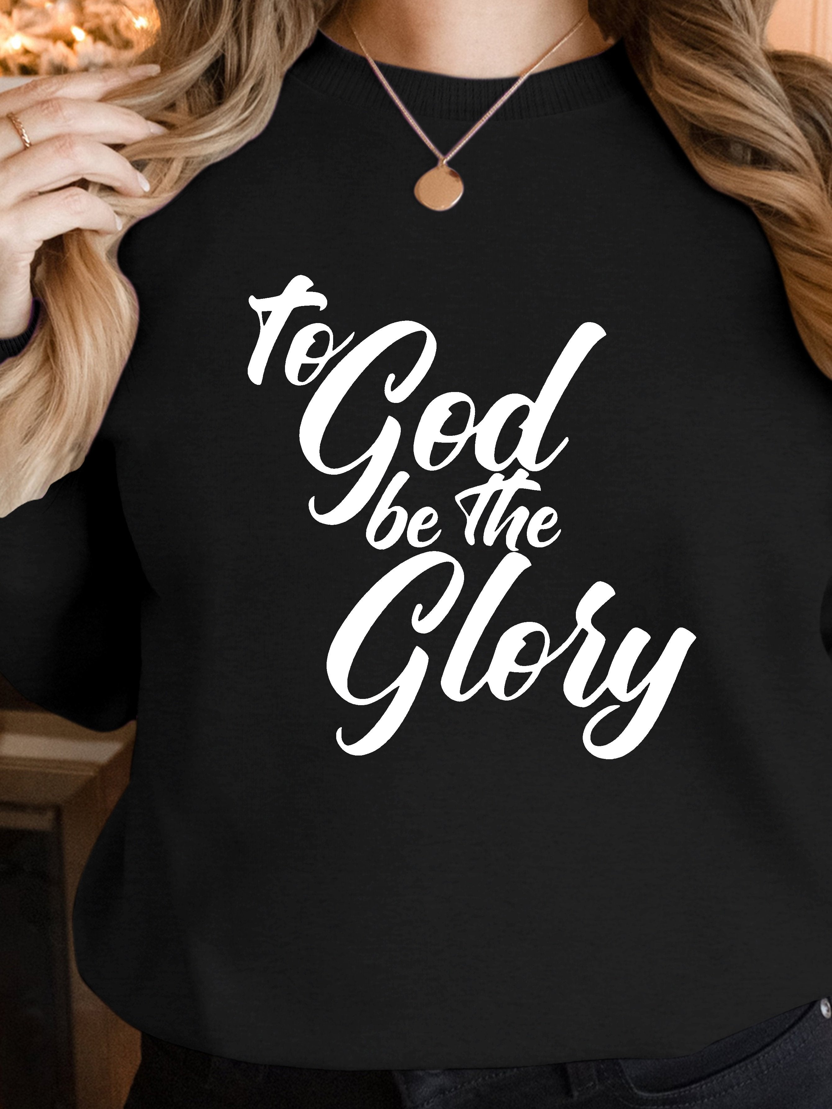 TO GOD women's sweatshirts