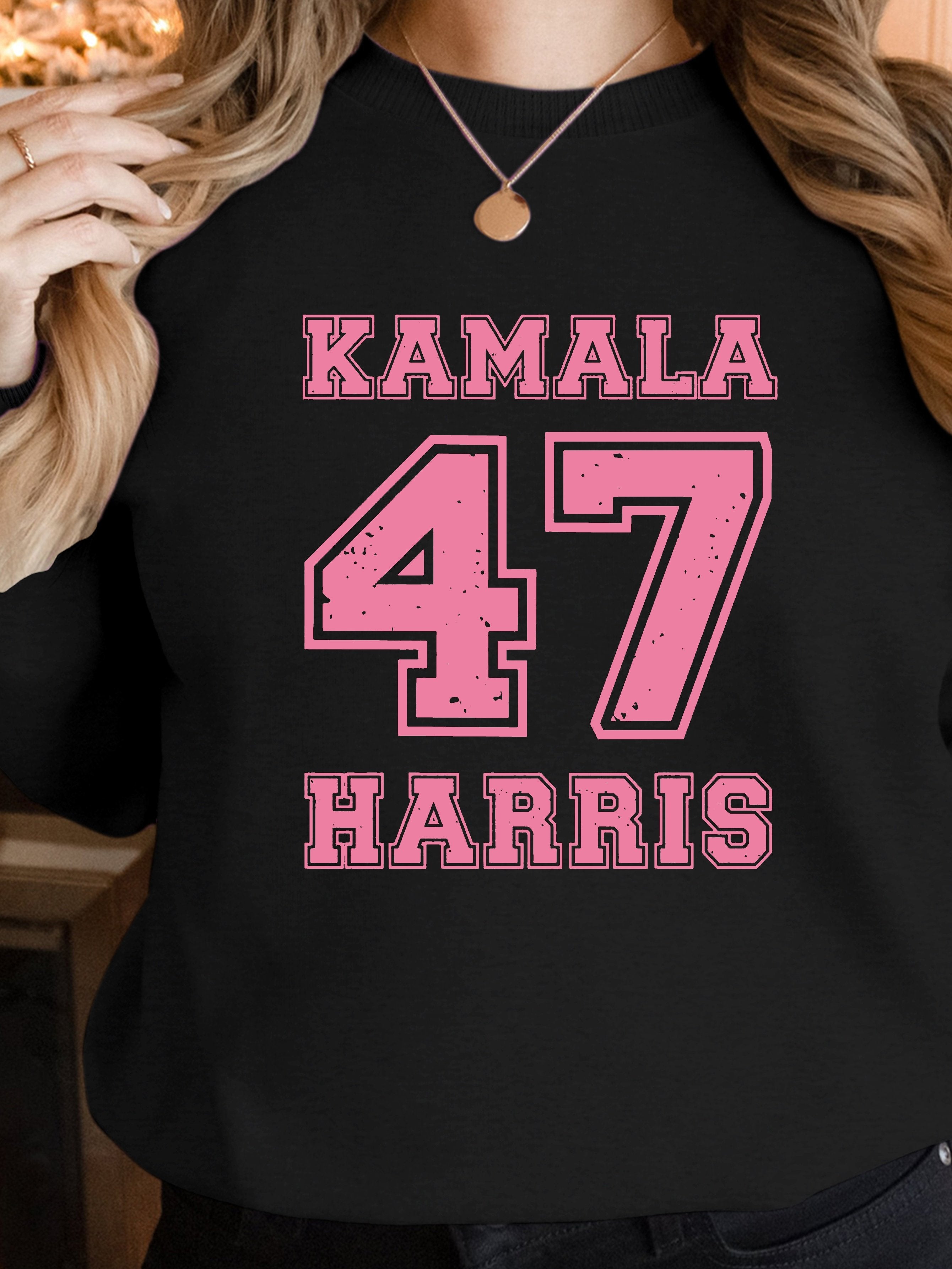 KAMALA 47 HARRIS women's sweatshirts