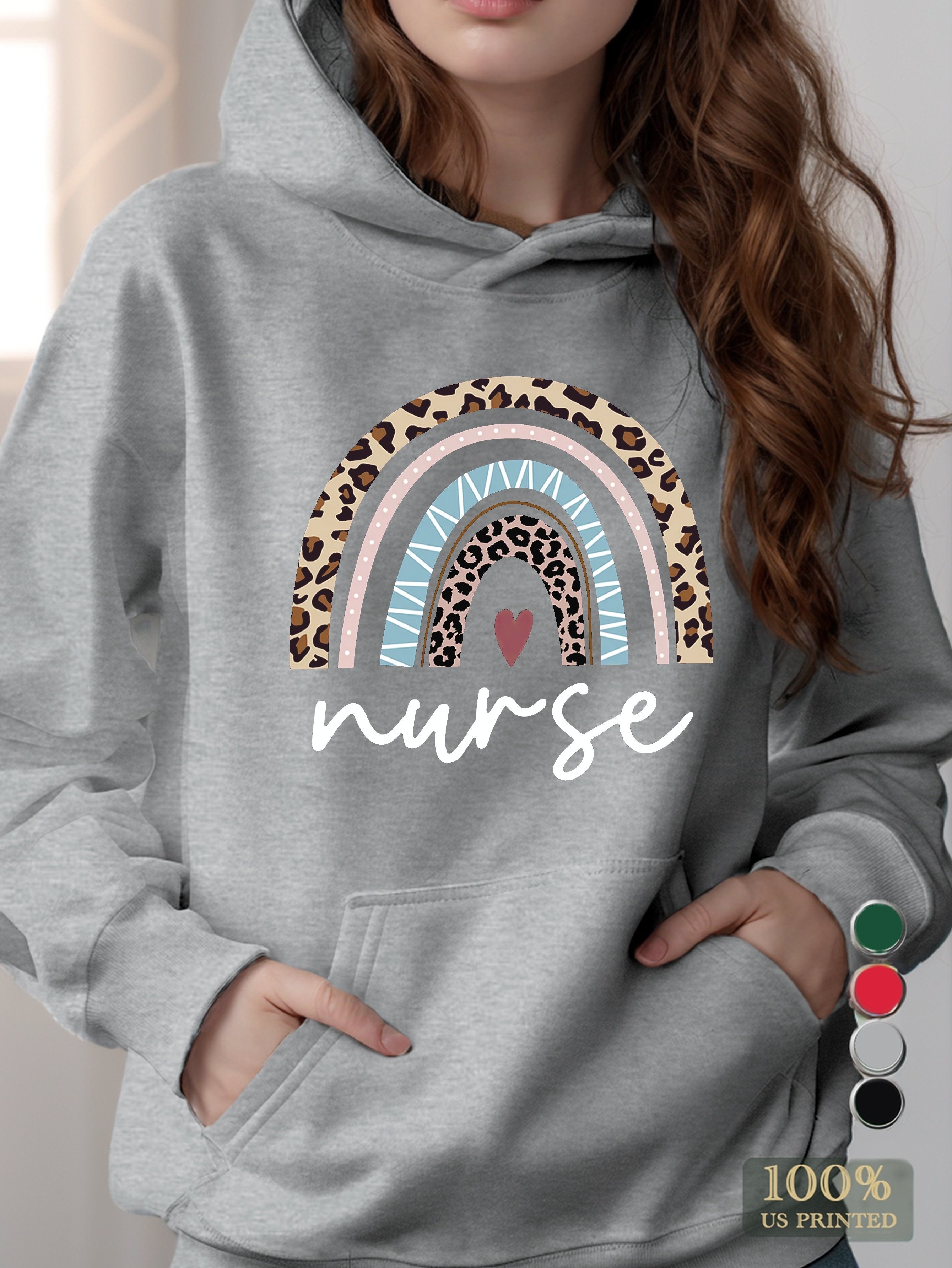 Nurse women's hooded sweatshirt