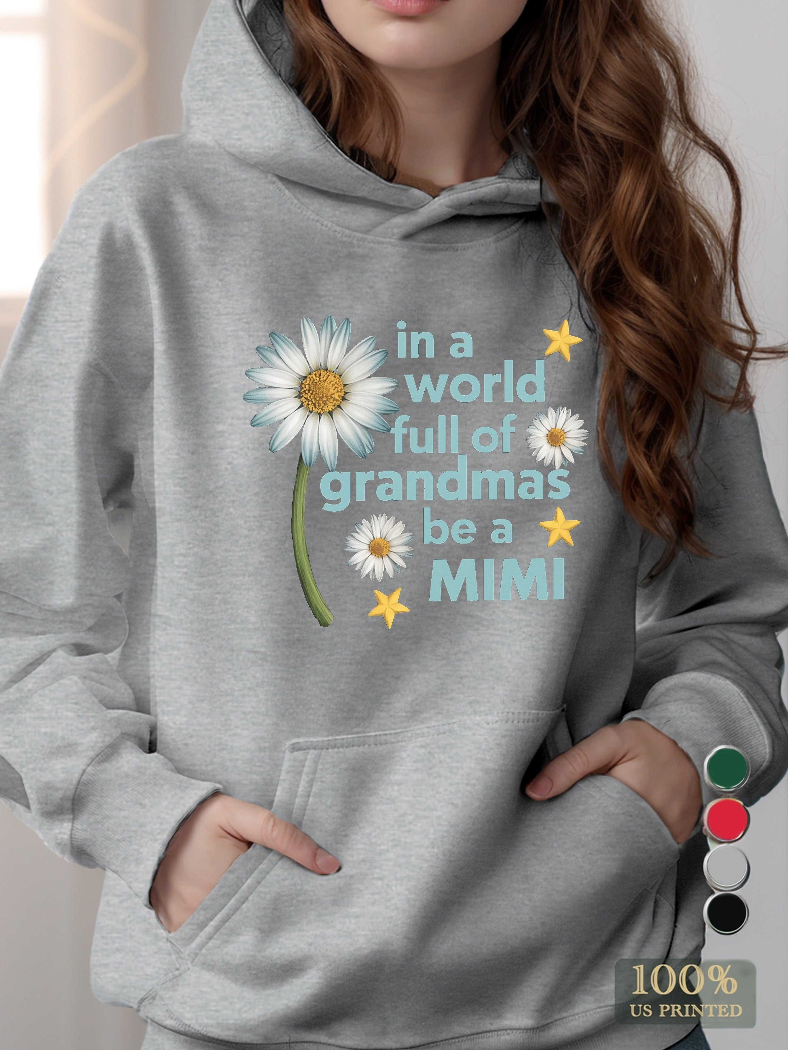 graphic women's hooded sweatshirt