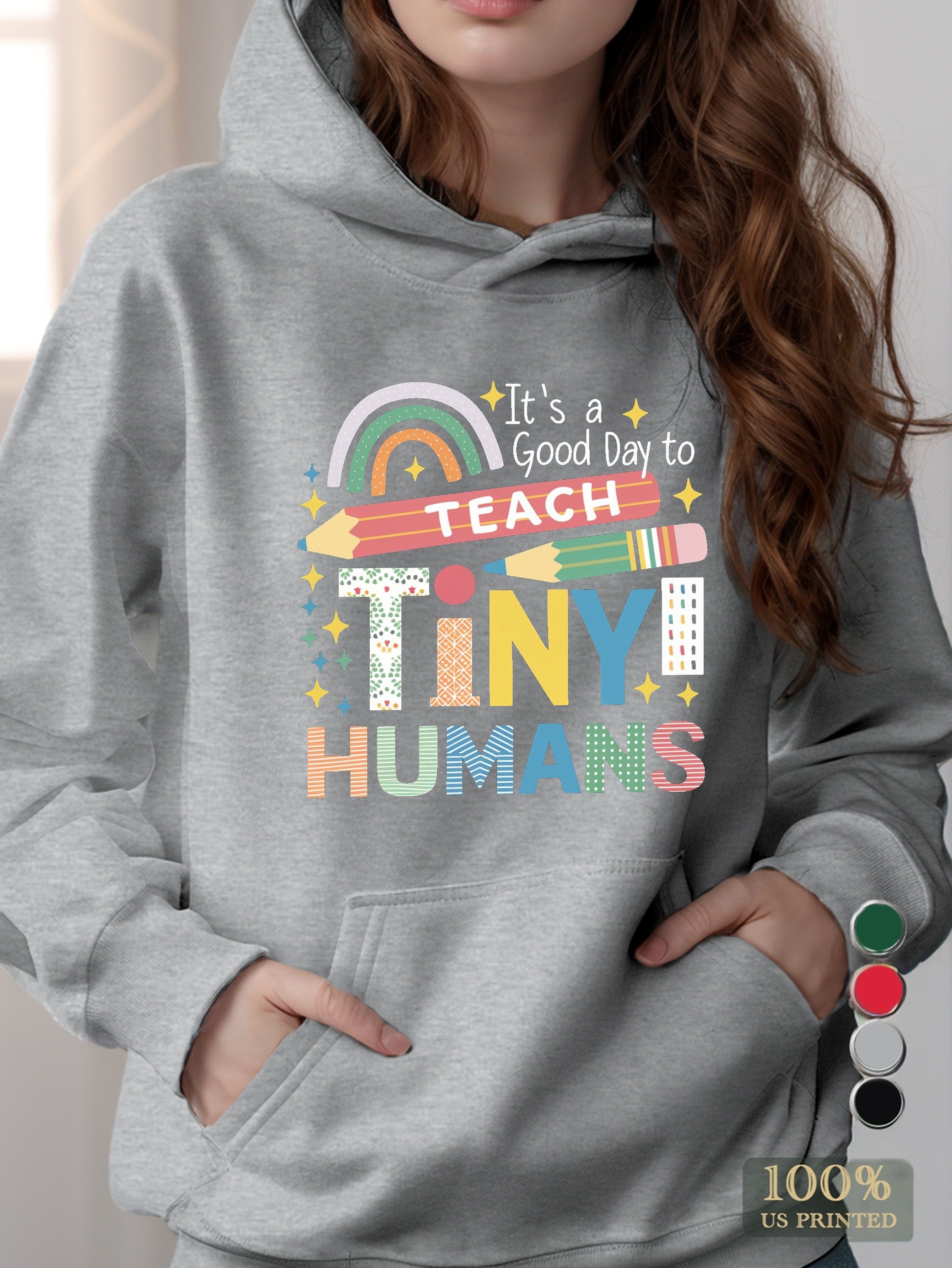 graphic women's hooded sweatshirt