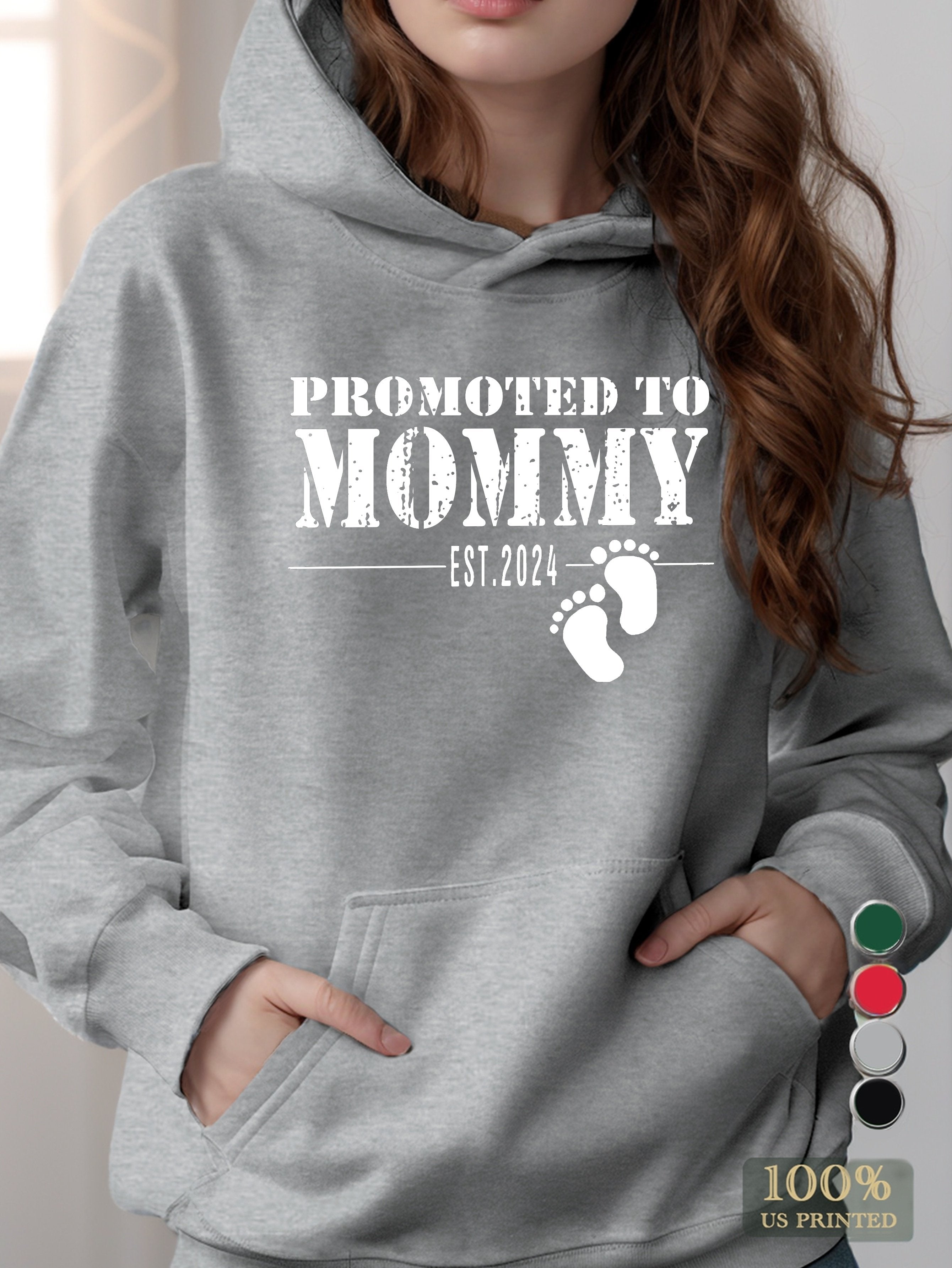 graphic women's hooded sweatshirt