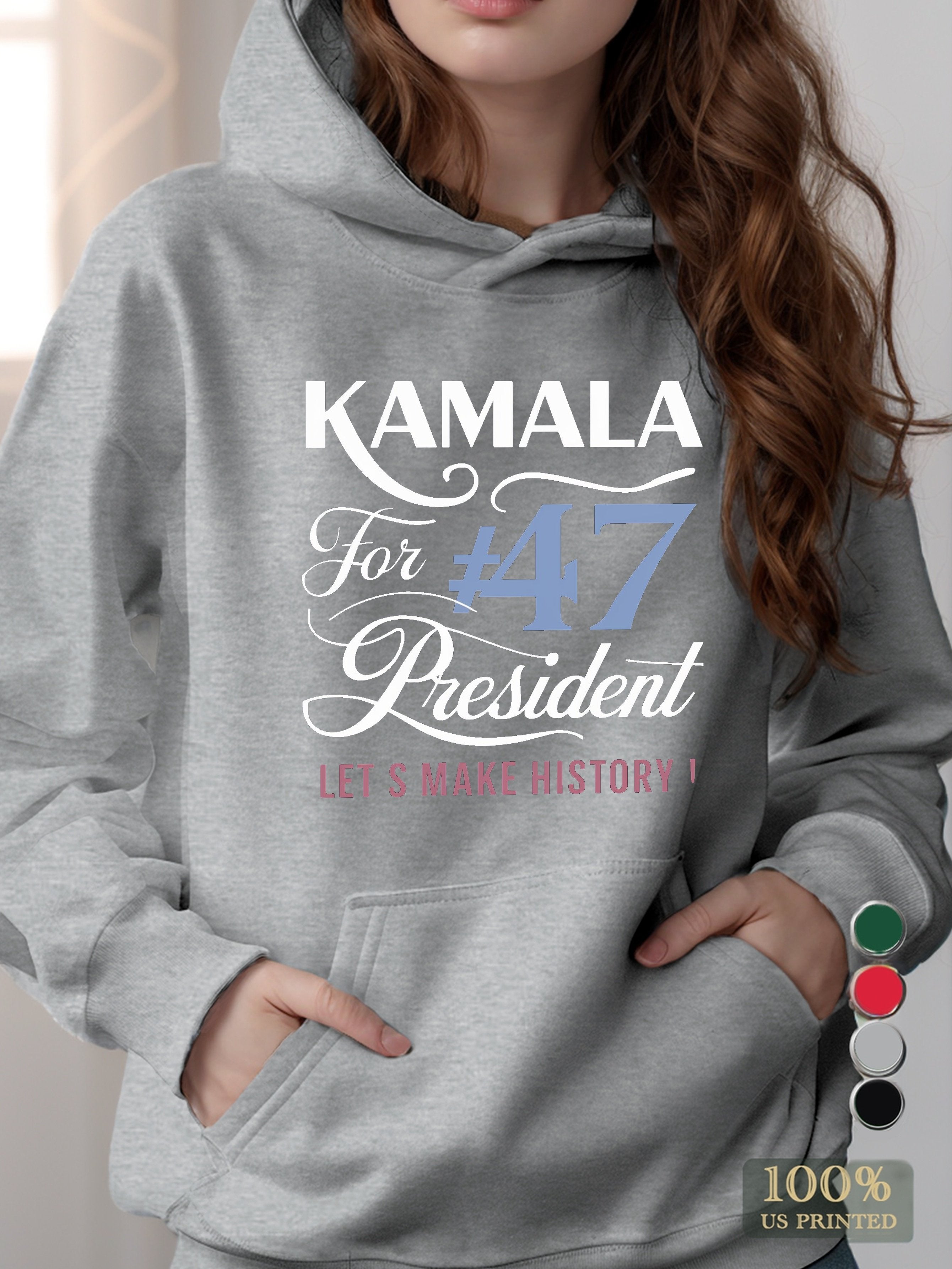 KAMALA for President 47 women's hooded sweatshirt