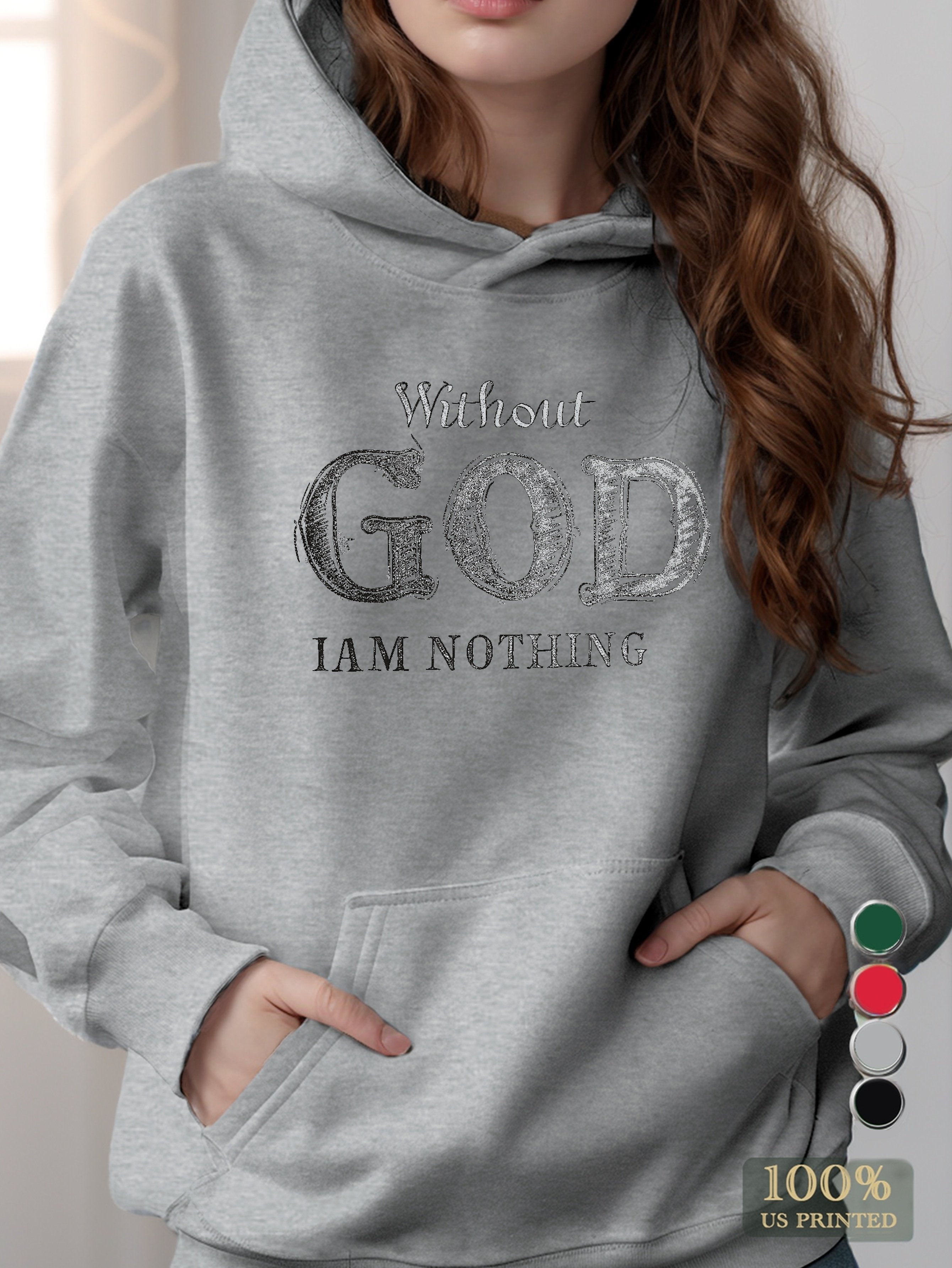 graphic women's hooded sweatshirt