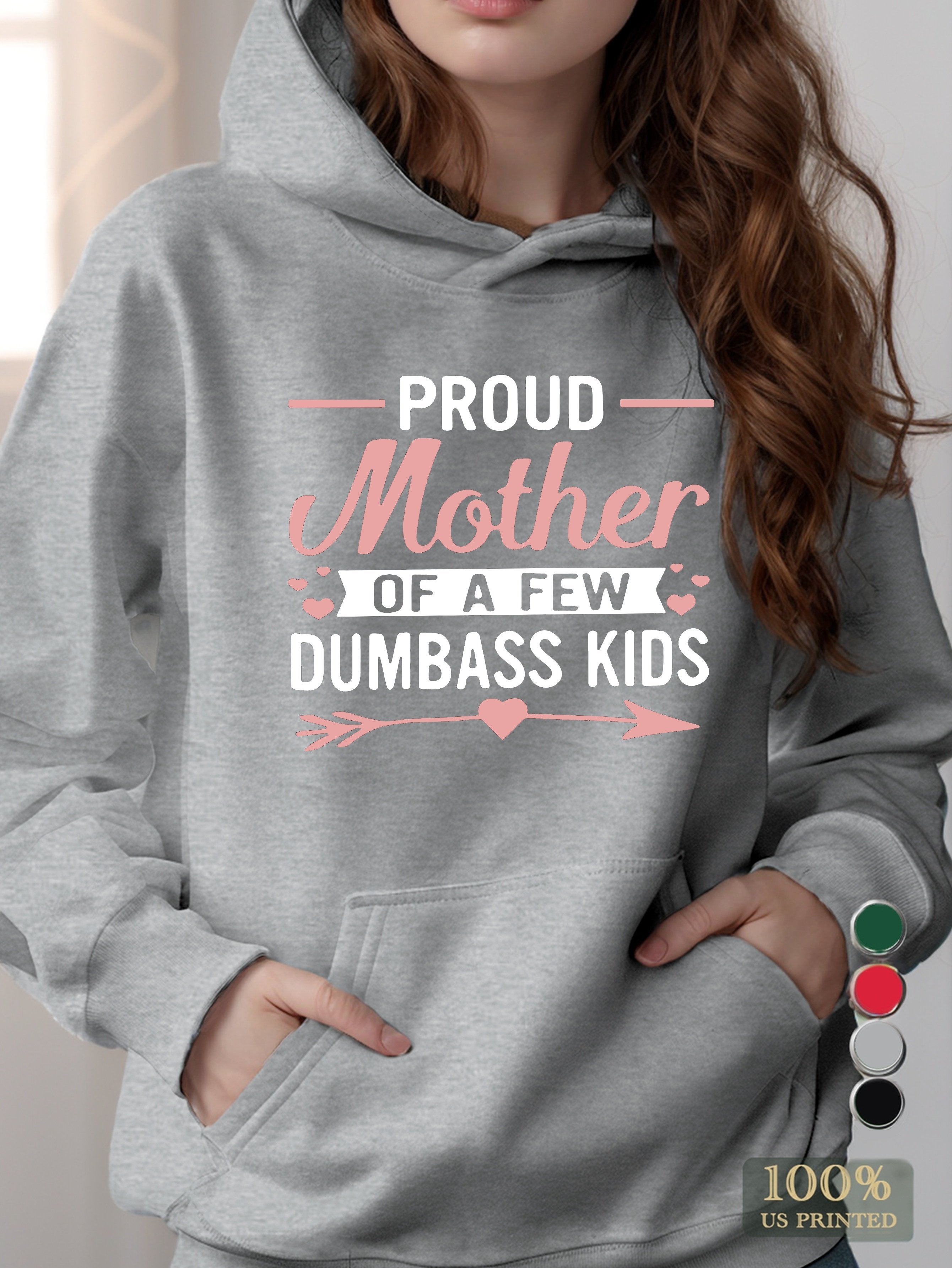 My Dear Mother women's hooded sweatshirt