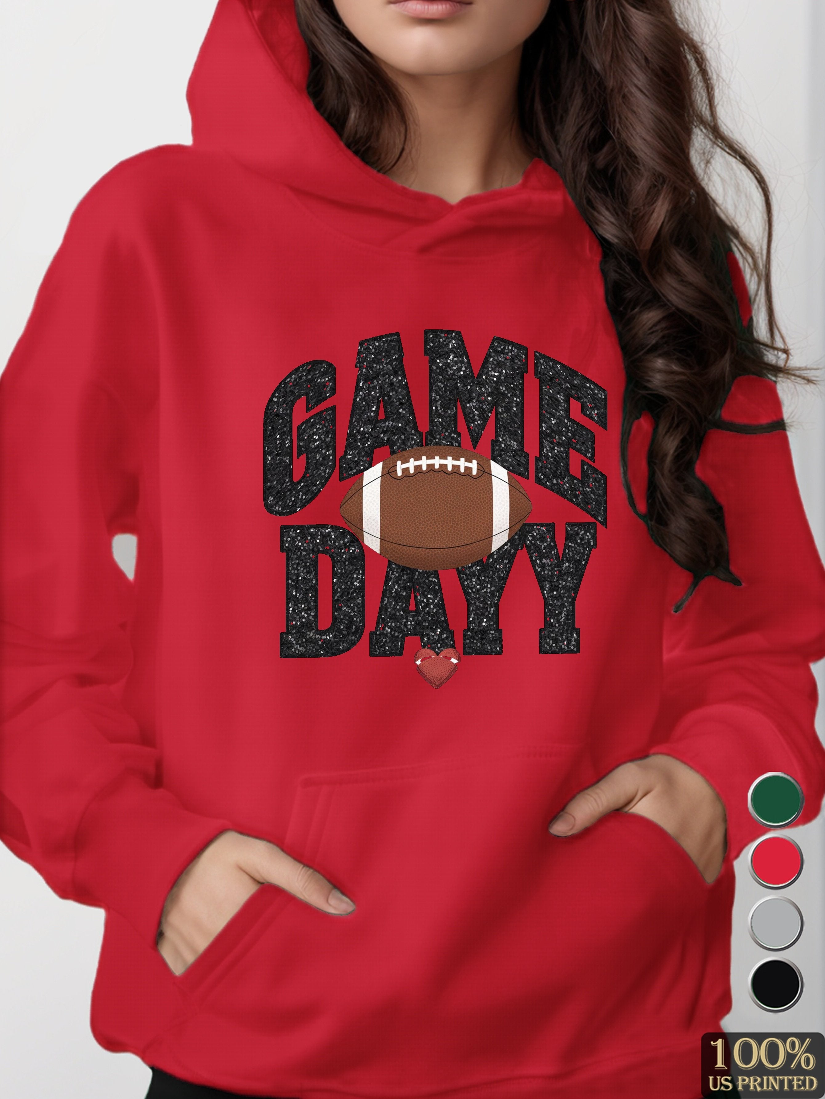 GAME DAY women's hooded sweatshirt