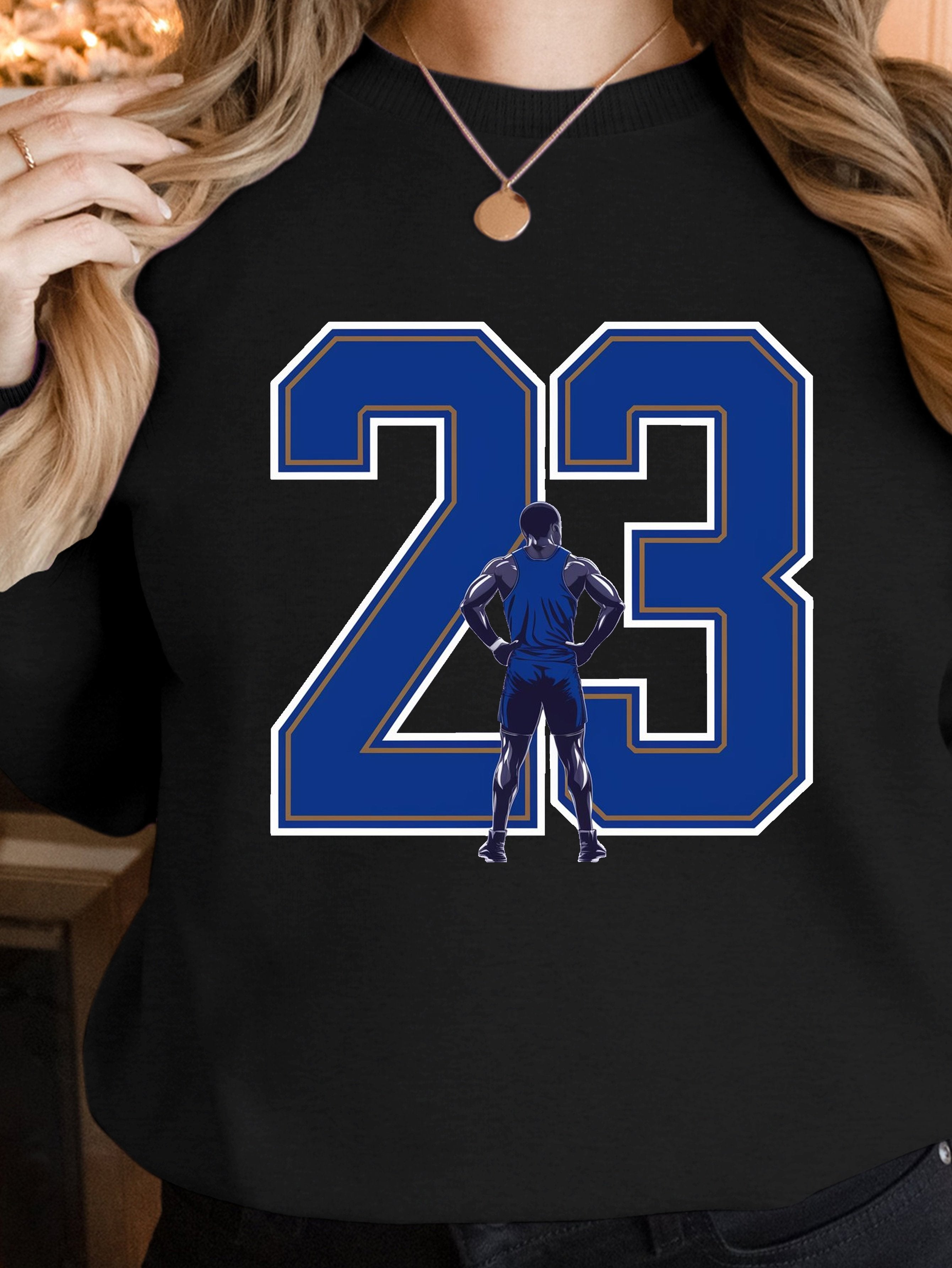 Athlete with number 23 women's sweatshirts