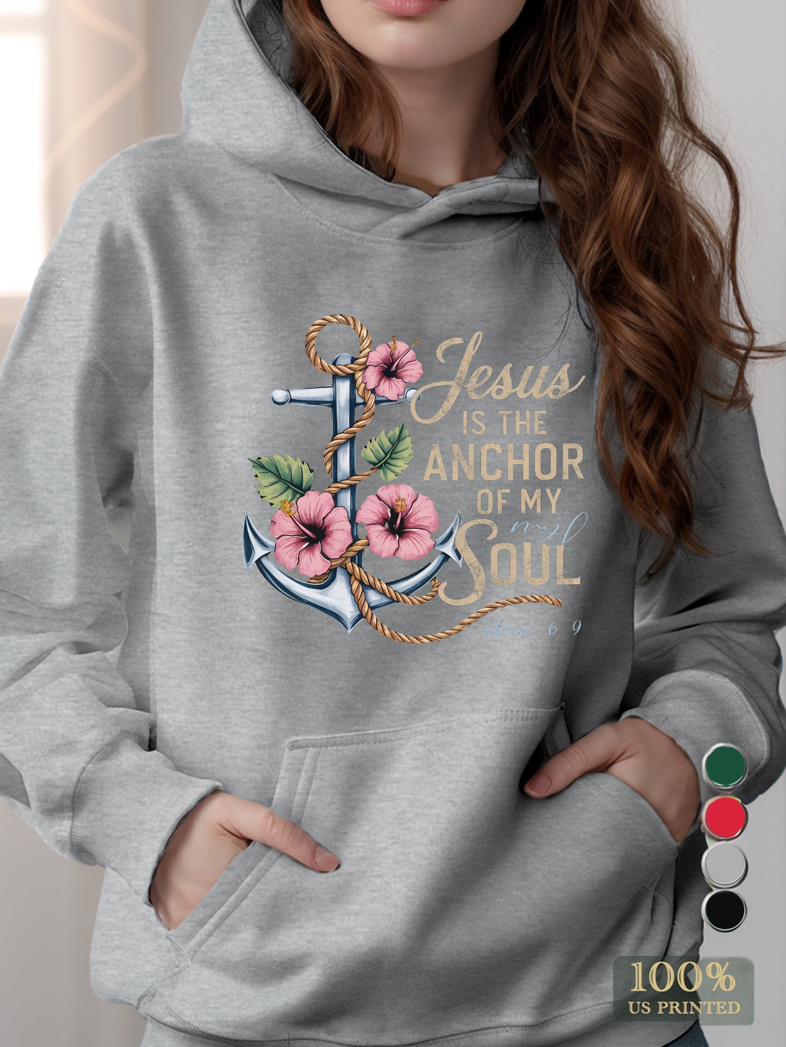 graphic women's hooded sweatshirt