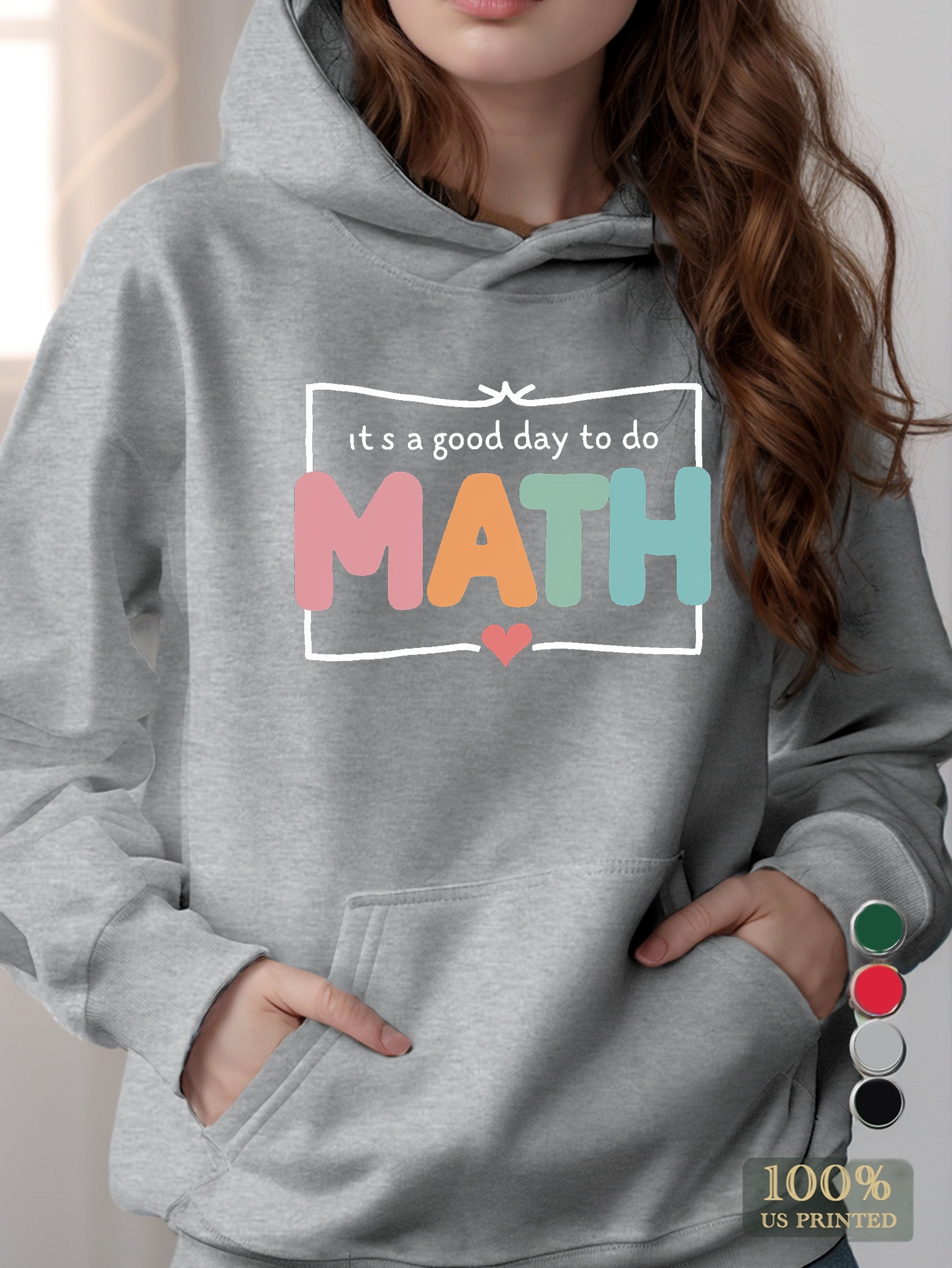 graphic women's hooded sweatshirt