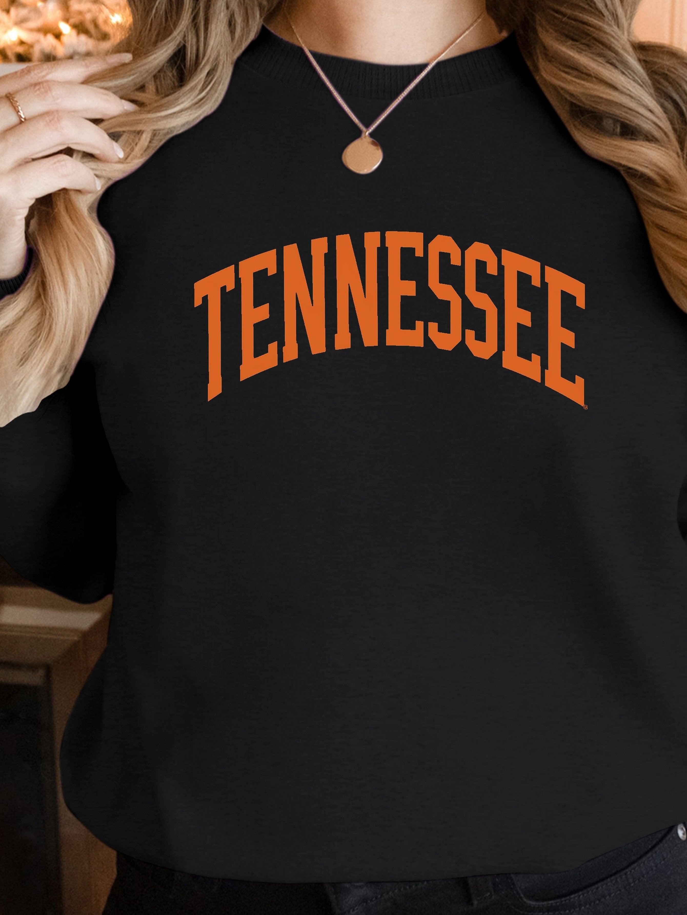 TENNESSEE typography illustration women's sweatshirts